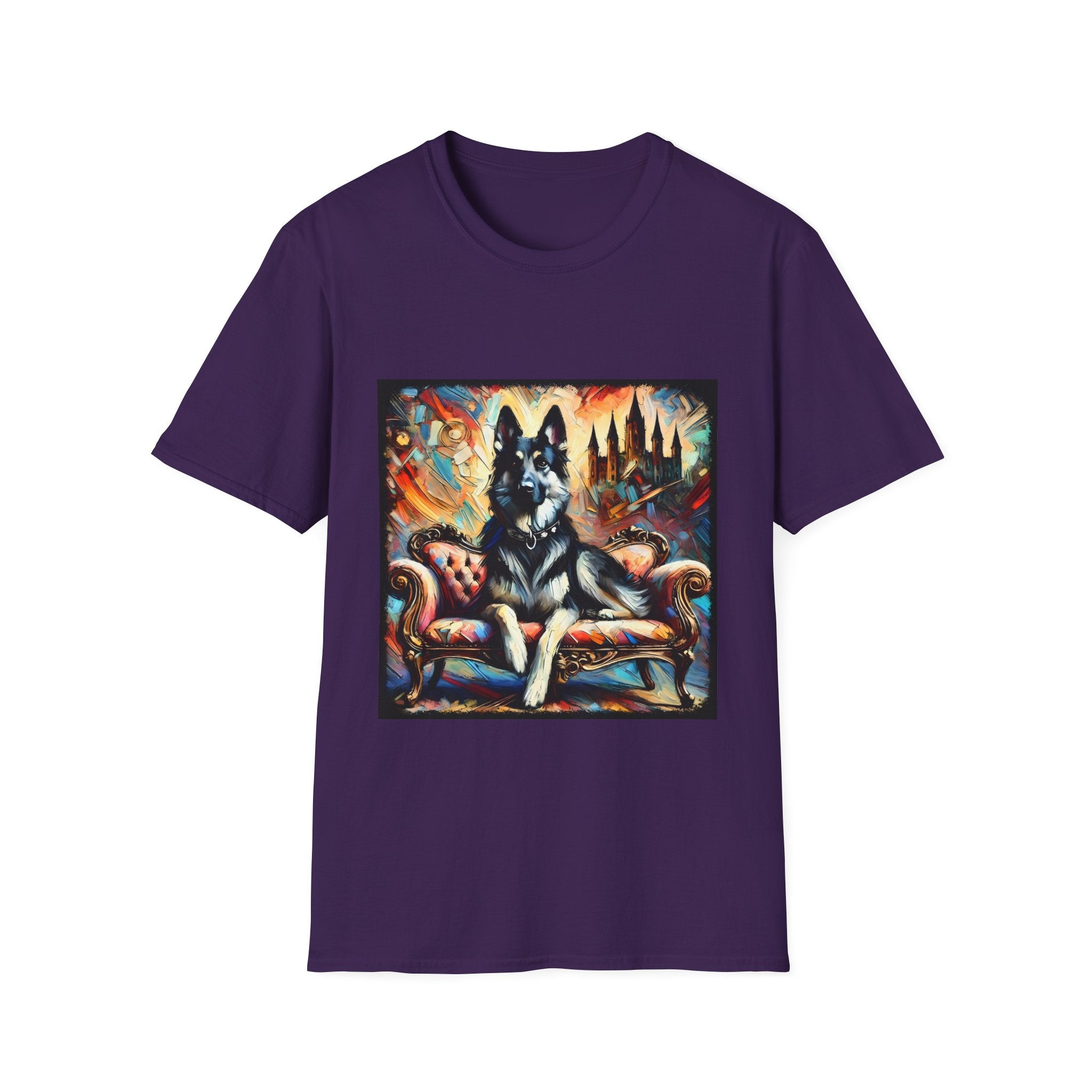 German Shepherd Vibrant Classic | Unisex Dog T-Shirt