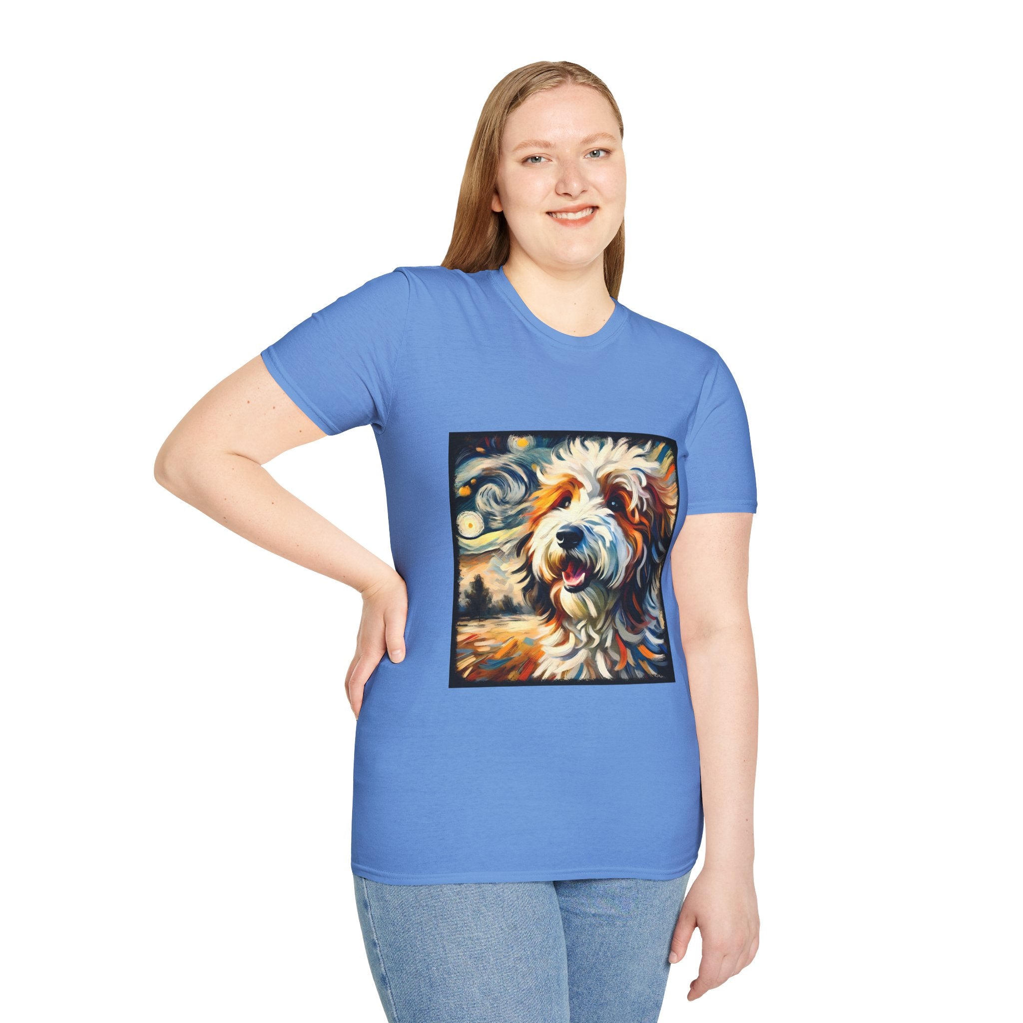 Bernedoodle Vivid Swirl | Unisex Dog T-Shirt