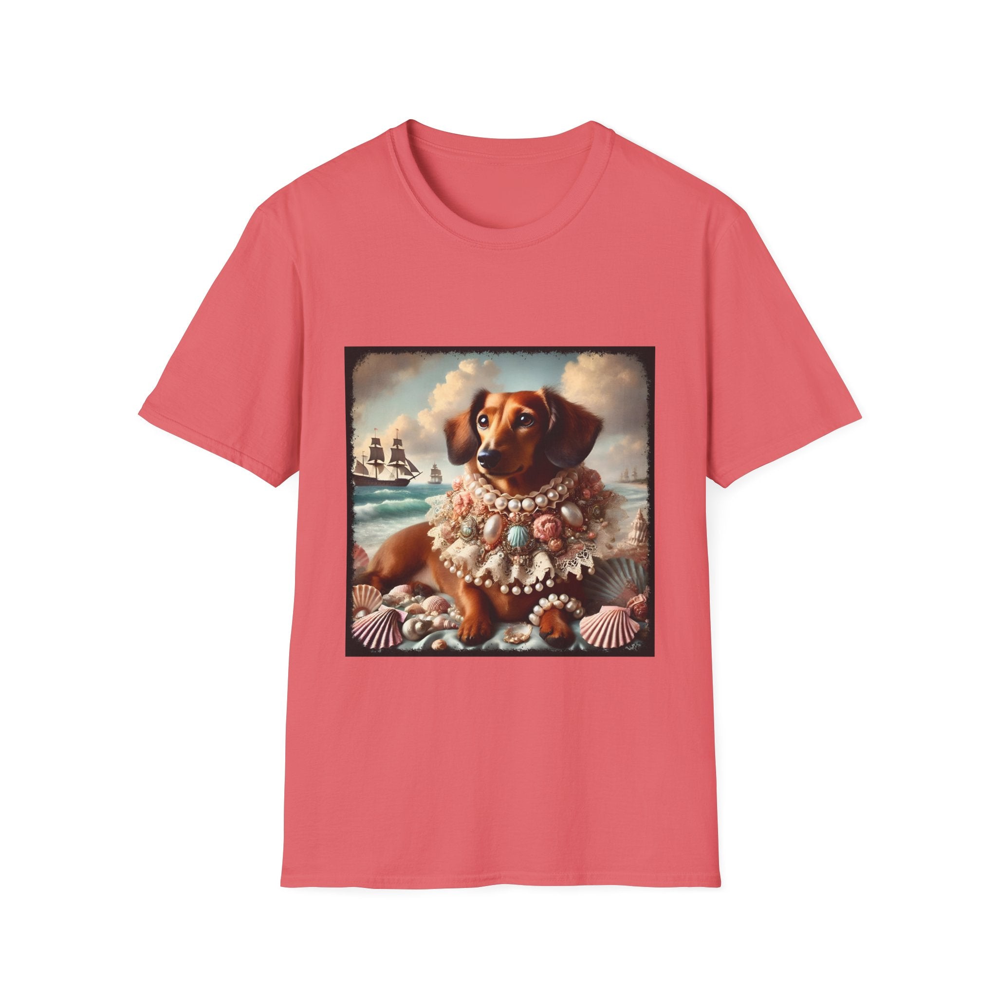 Dachshund Ocean Muse | Unisex Dog T-Shirt