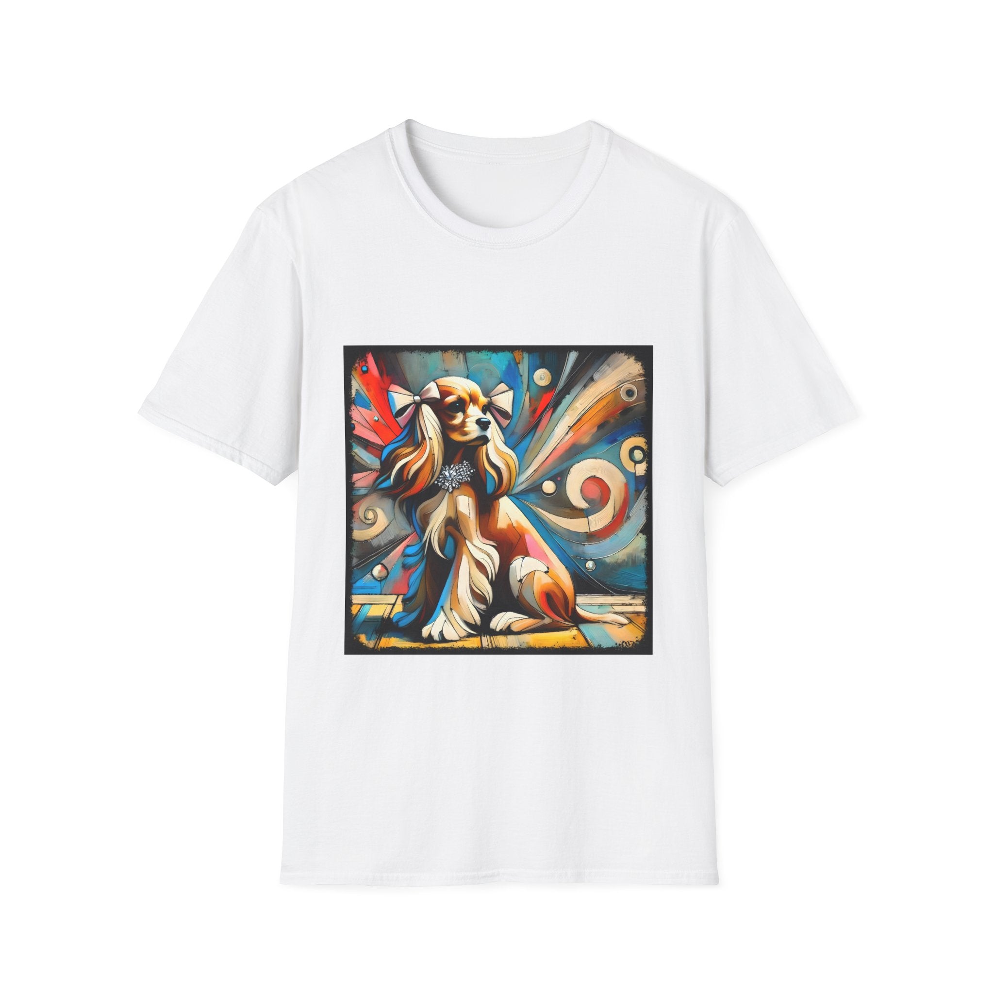 Cocker Spaniel Vivid Swirl | Unisex Dog T-Shirt