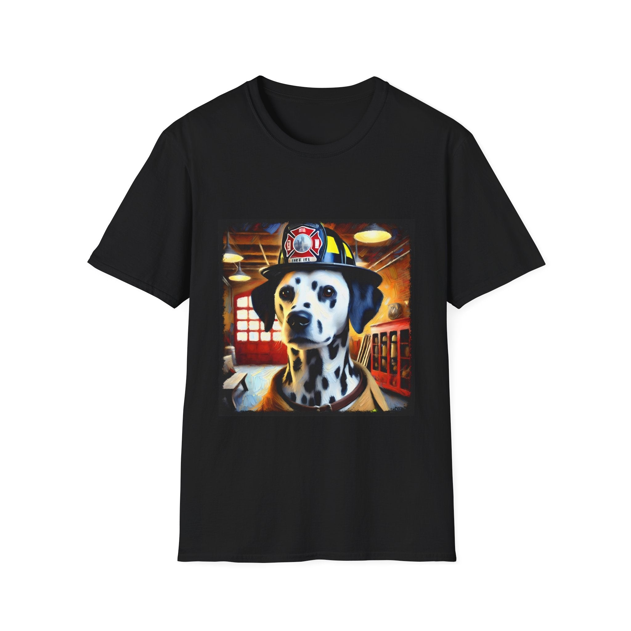 Dalmatian Fire Rescue Classic | Unisex Dog T-Shirt