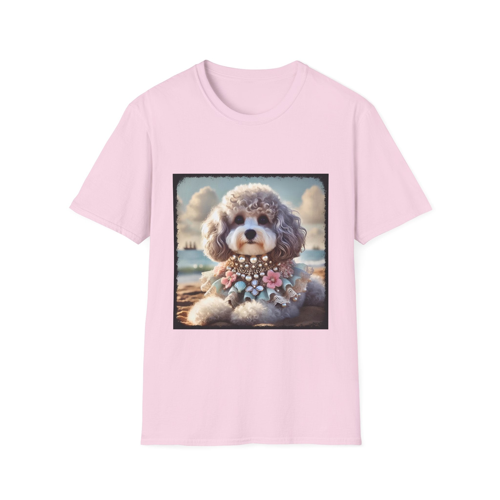 Poodle Silver Siren | Unisex Dog T-Shirt