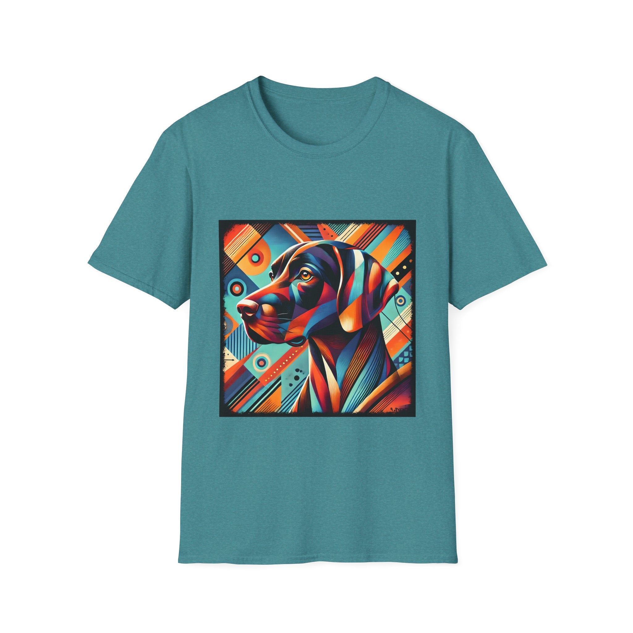 German Shorthaired Pointer Bold Geometric | Unisex Dog T-Shirt