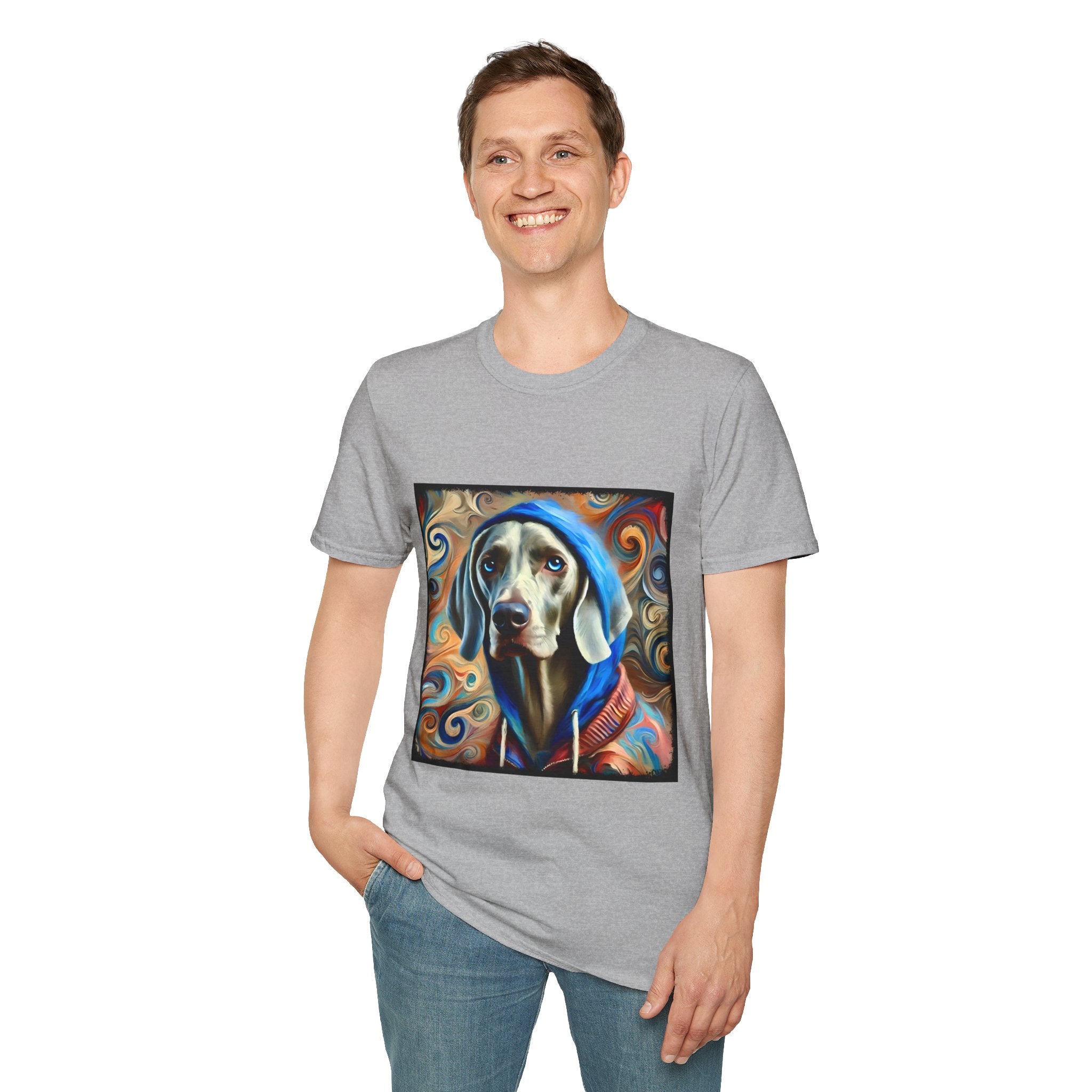 Weimaraner Hoodie Swirl | Unisex Dog T-Shirt
