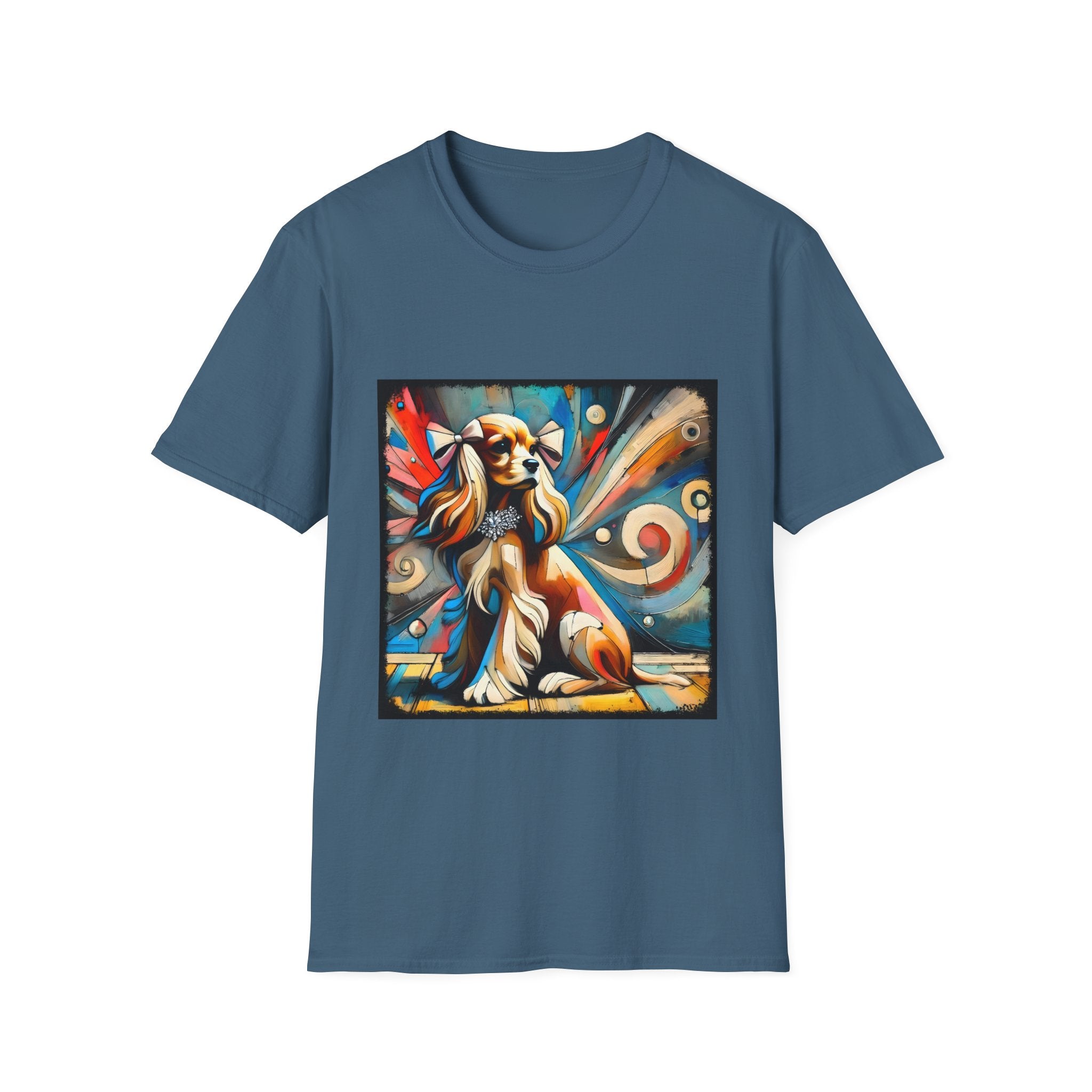 Cocker Spaniel Vivid Swirl | Unisex Dog T-Shirt