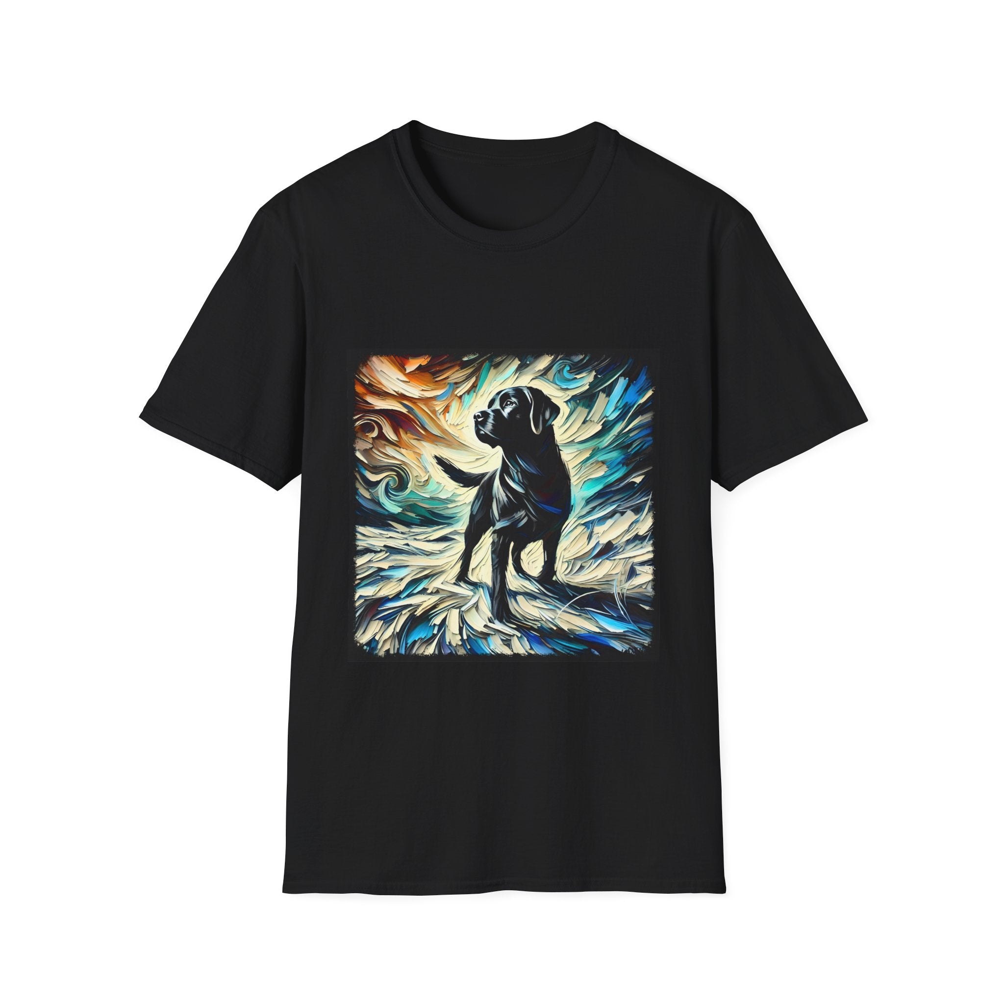 Labrador Retriever Snow Swirl | Unisex Dog T-Shirt