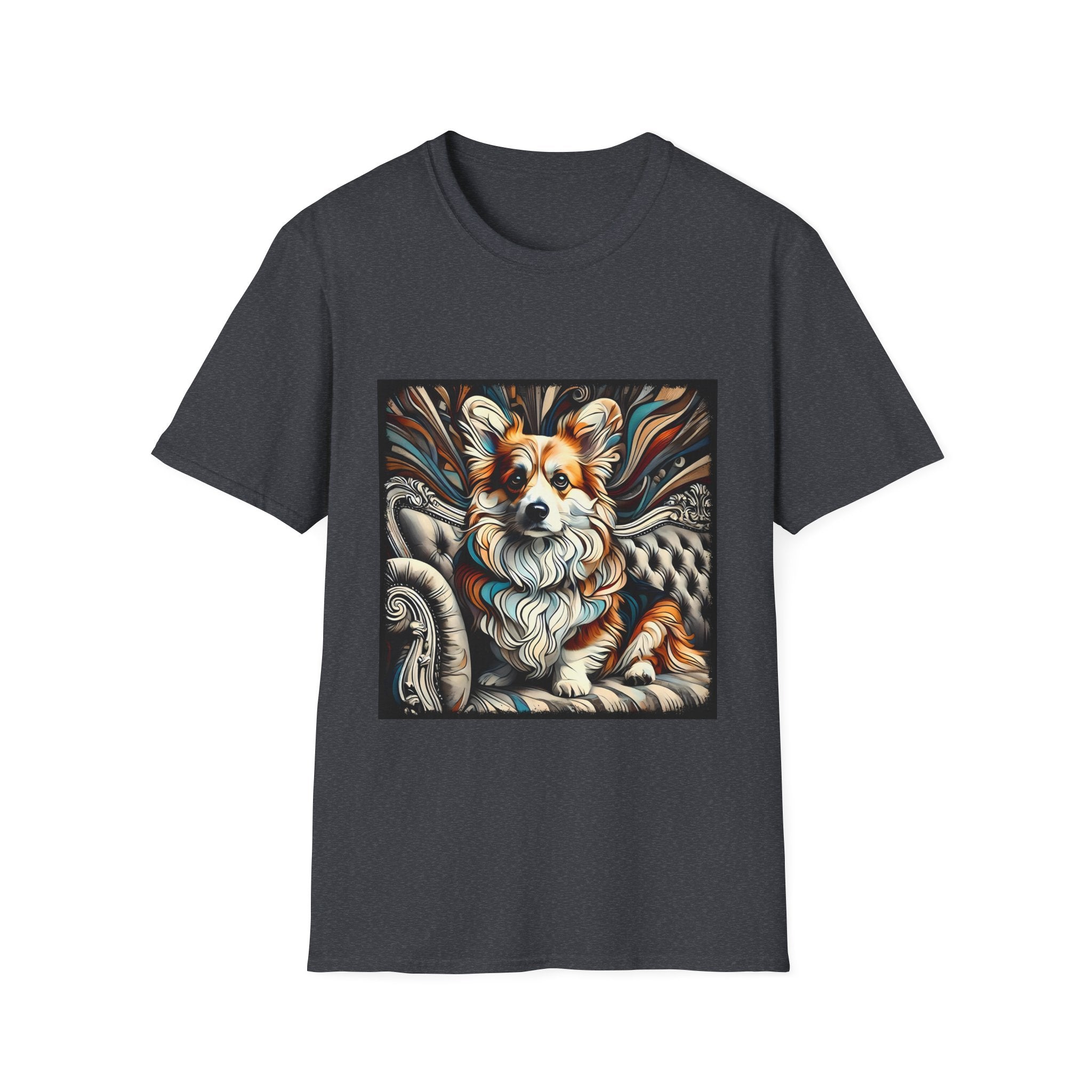 Pembroke Welsh Corgi Earthy Swirl | Unisex Dog T-Shirt