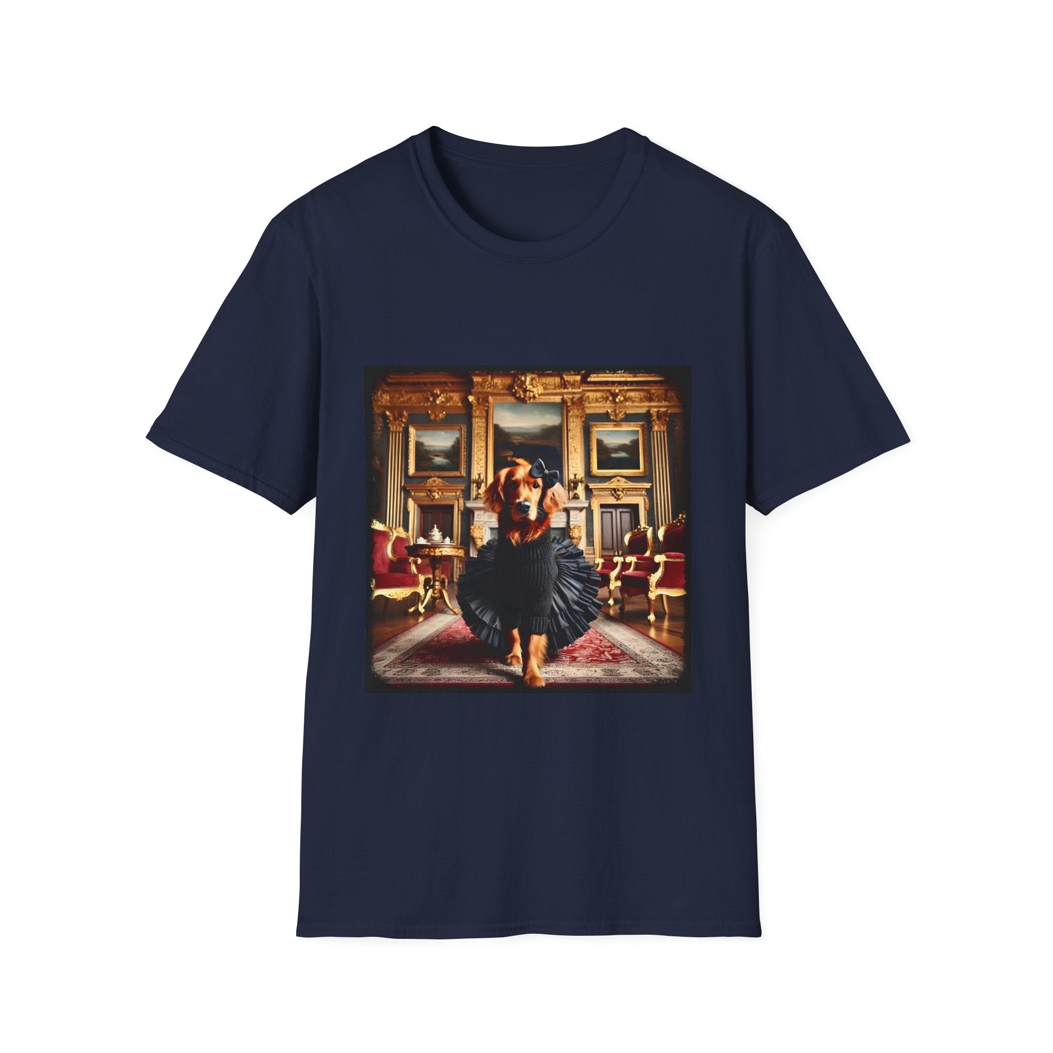 Golden Retriever Golden Runway | Unisex Dog T-Shirt