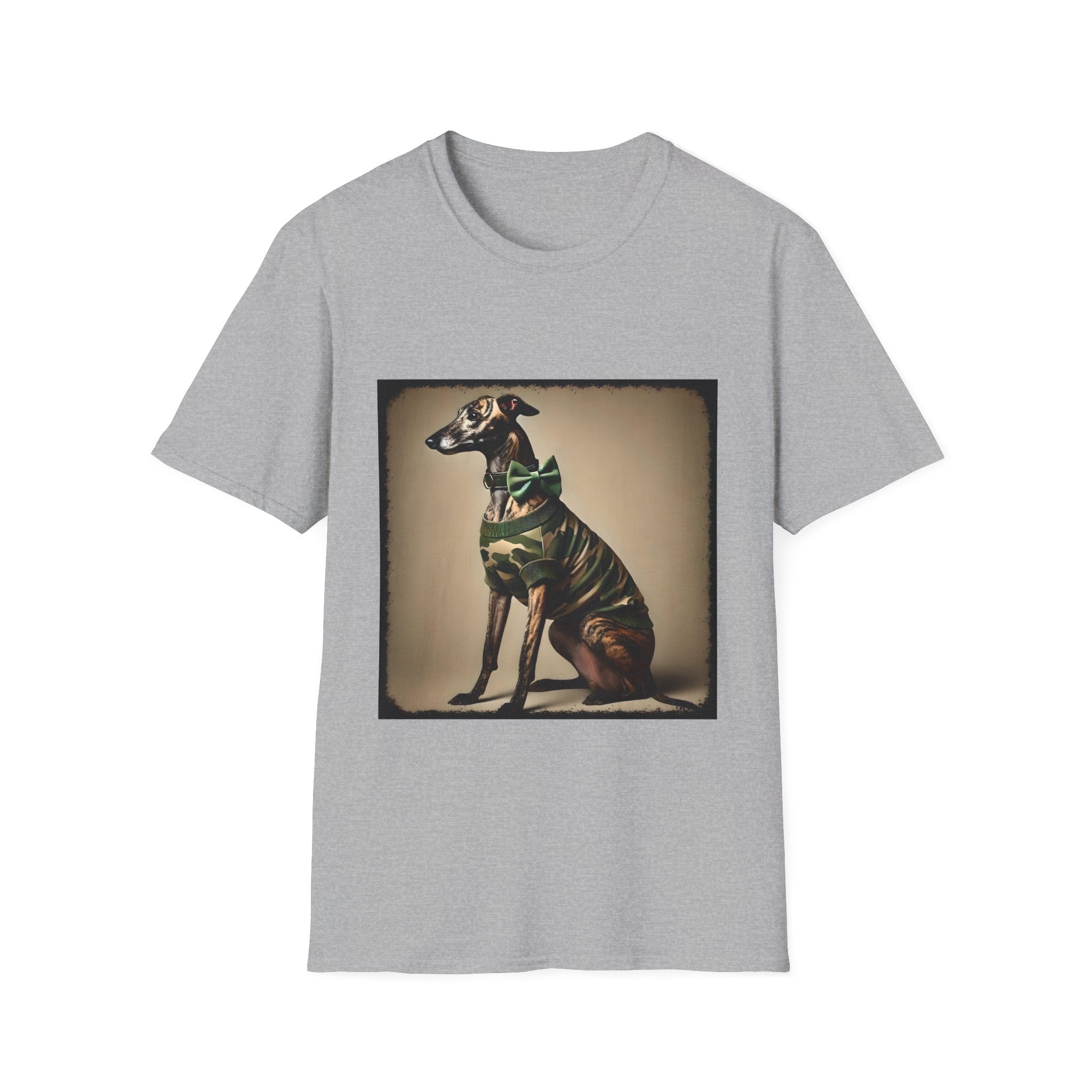 Greyhound Brindle Camo Cutie | Unisex Dog T-Shirt