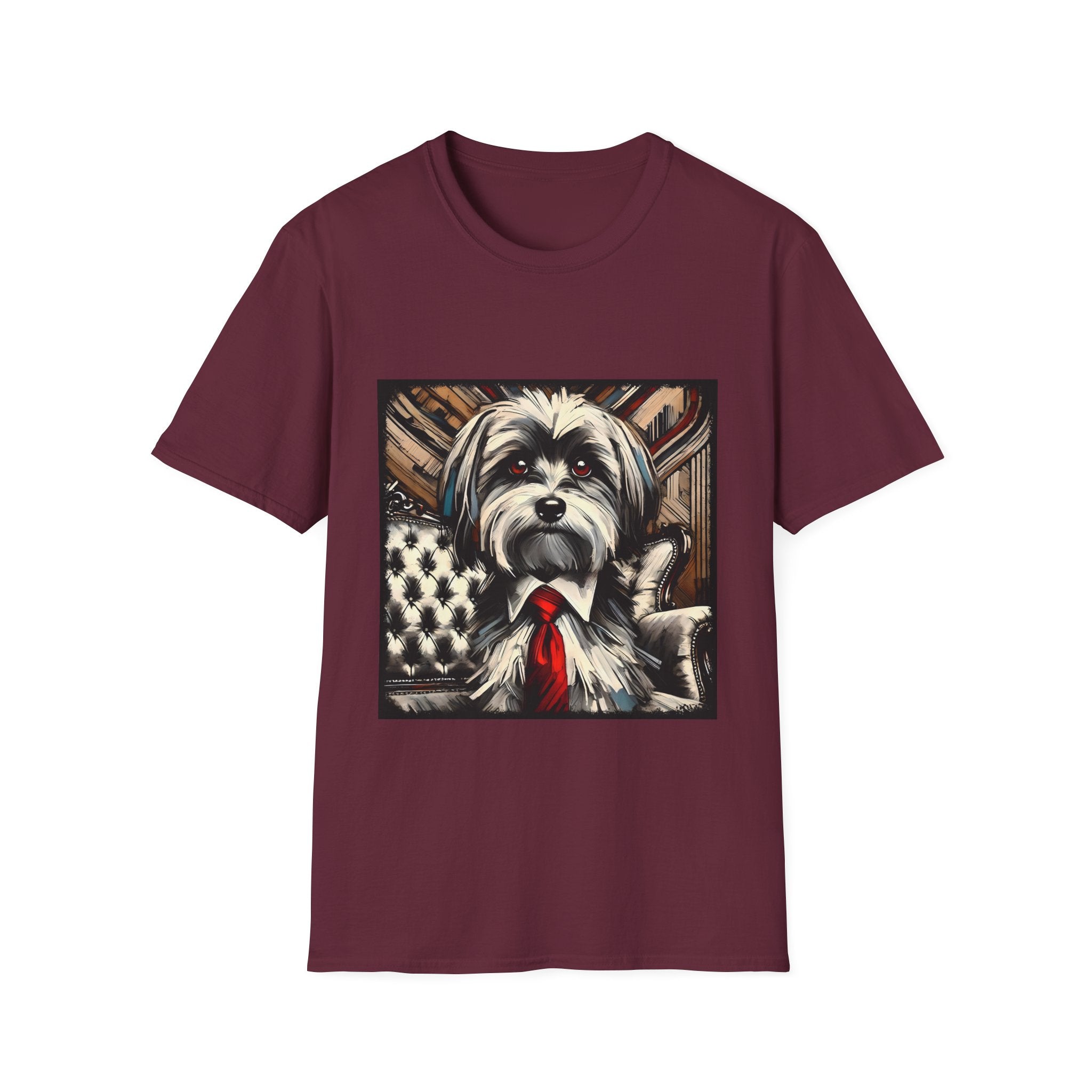 Havanese Bold Gentleman |  Unisex Dog T-Shirt