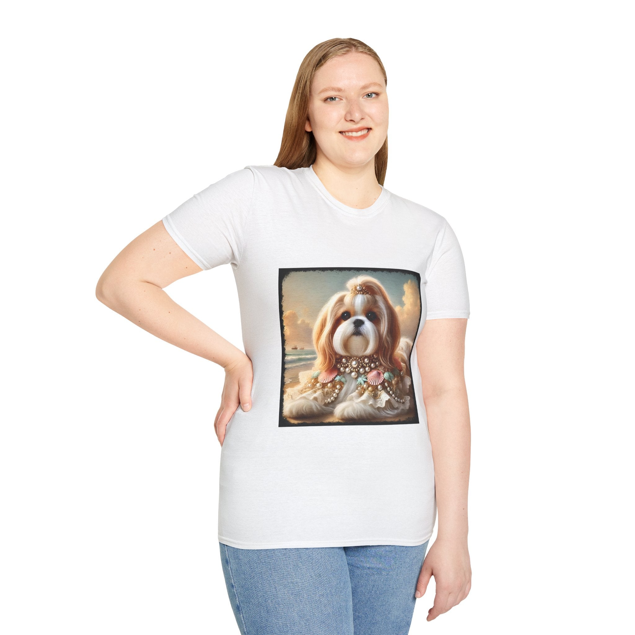 Shih Tzu Beach Babe | Unisex Dog T-Shirt