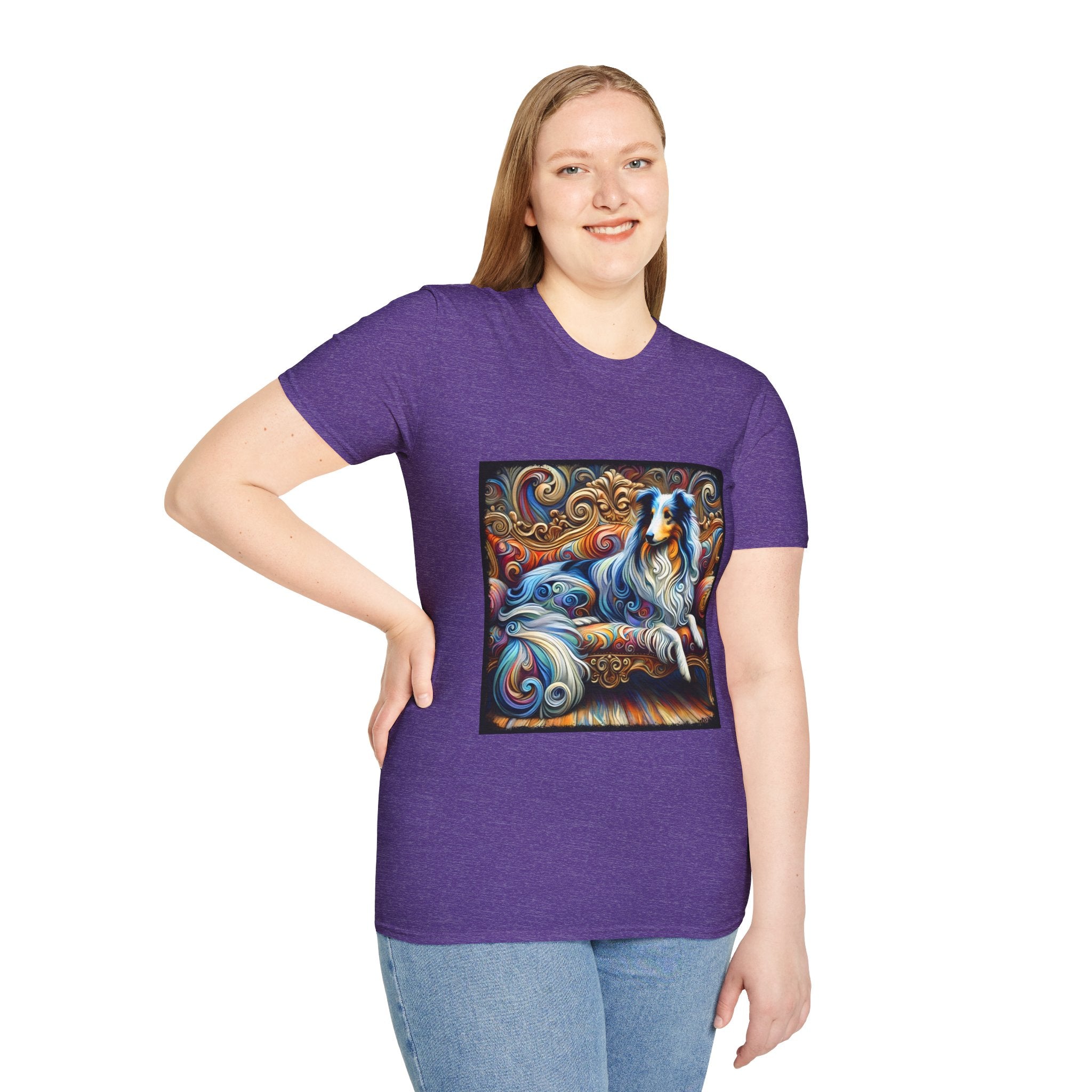 Collie Stunning Swirl | Unisex Dog T-Shirt