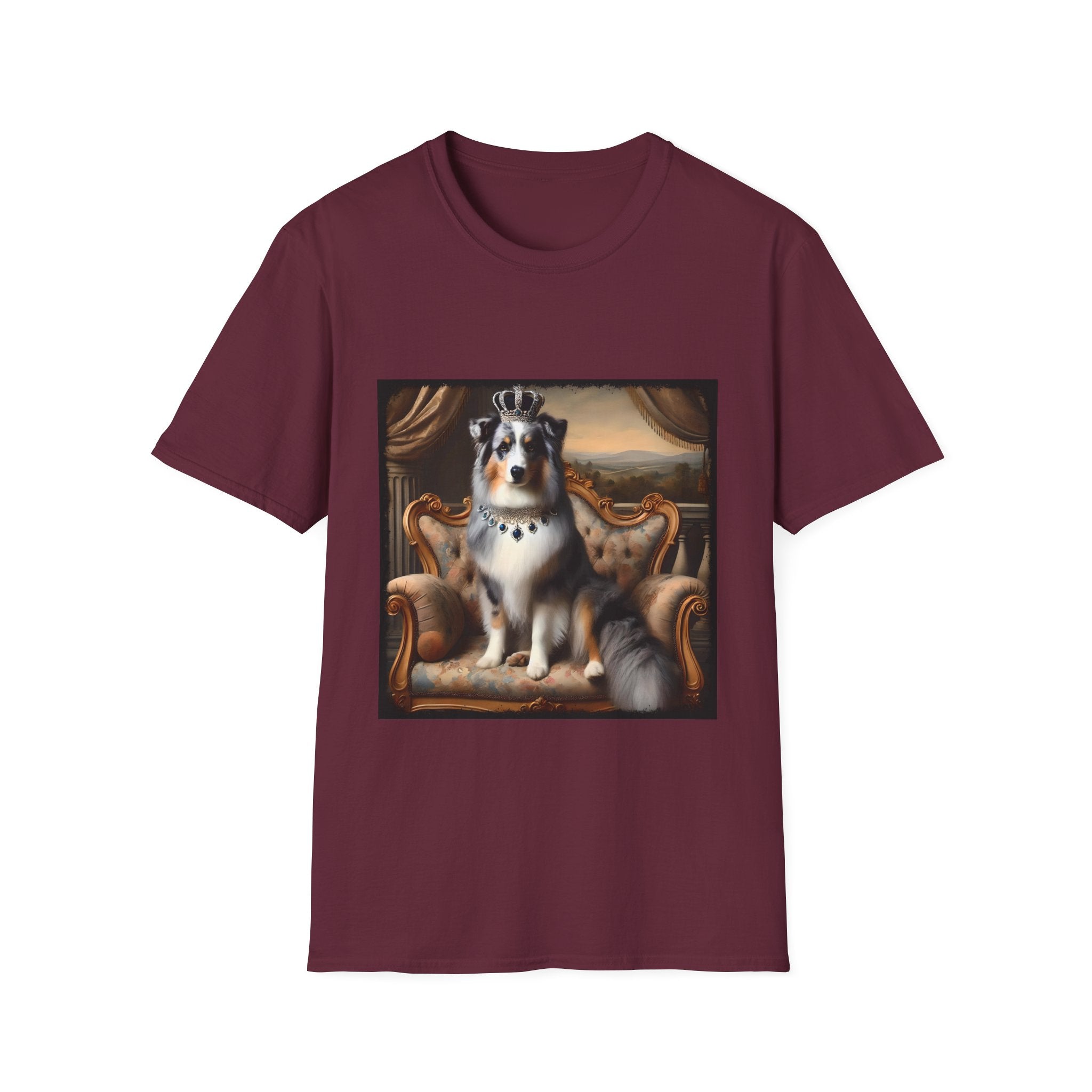Miniature American Shepherd Posh Princess | Unisex Dog T-Shirt