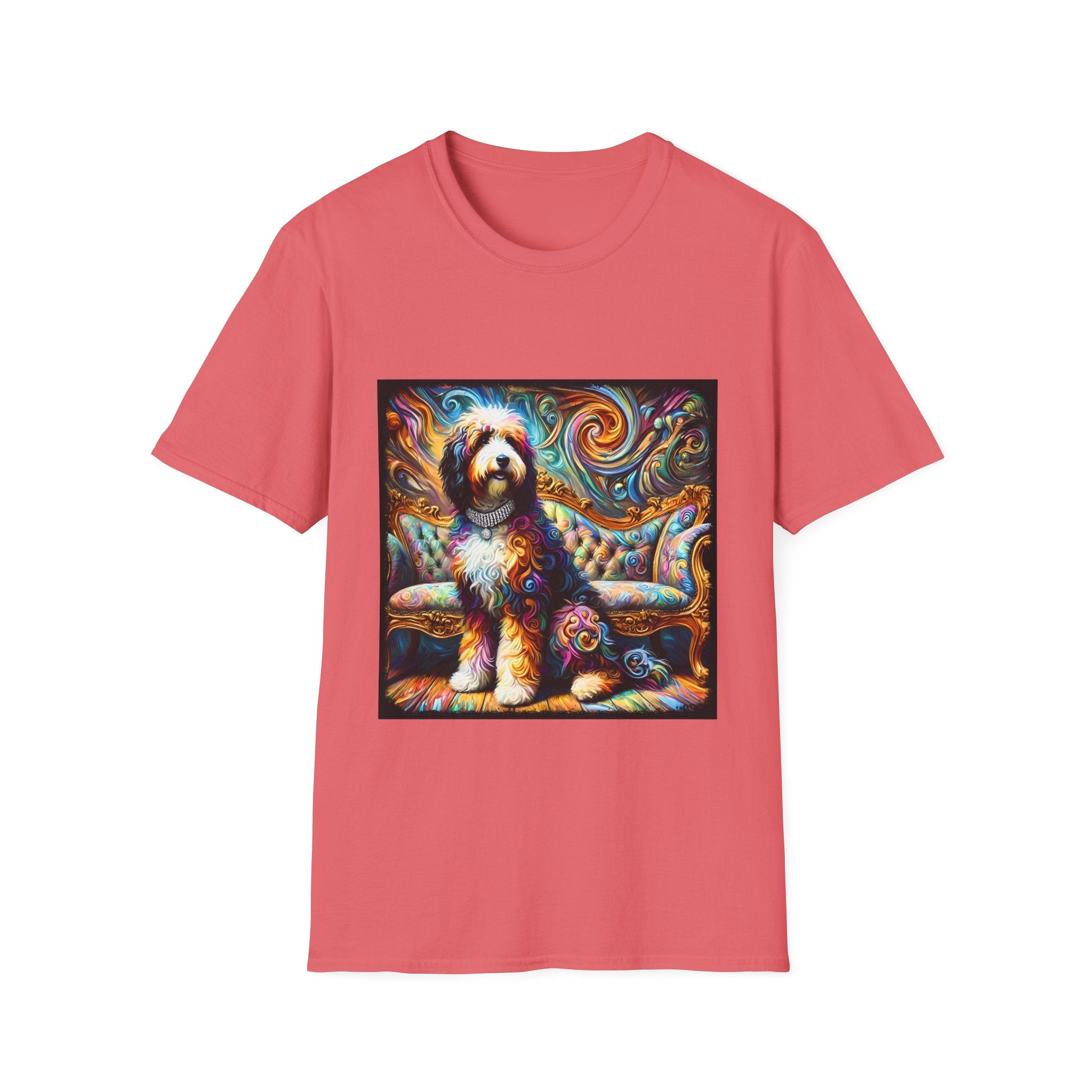 Bernedoodle Vivid Swirl | Unisex Dog T-Shirt