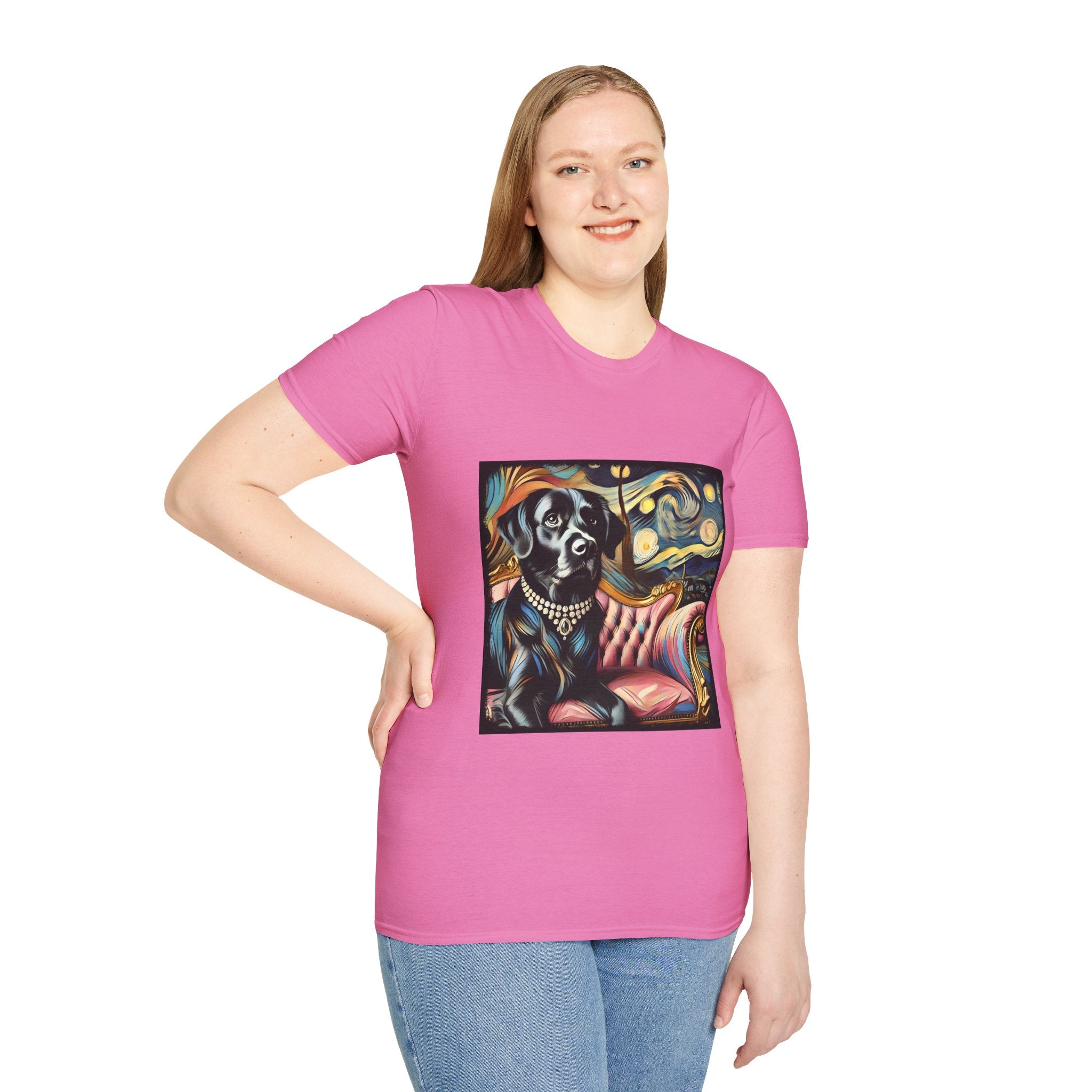 Labrador Retriever Starry Swirl | Unisex Dog T-Shirt