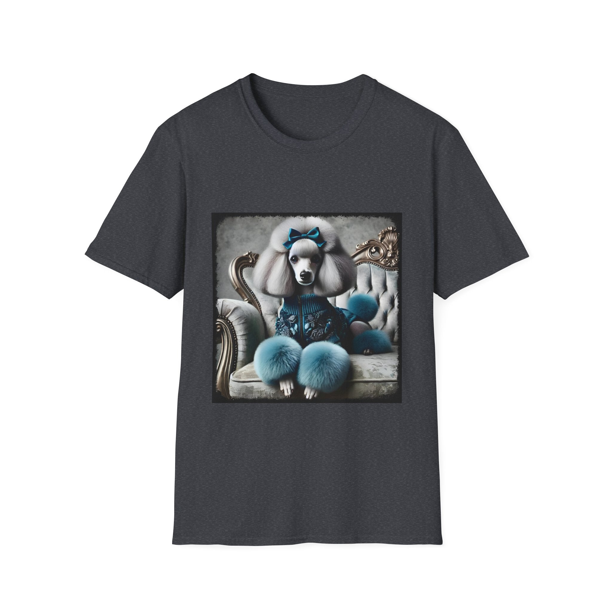 Poodle Bow Boss | Unisex Dog T-Shirt