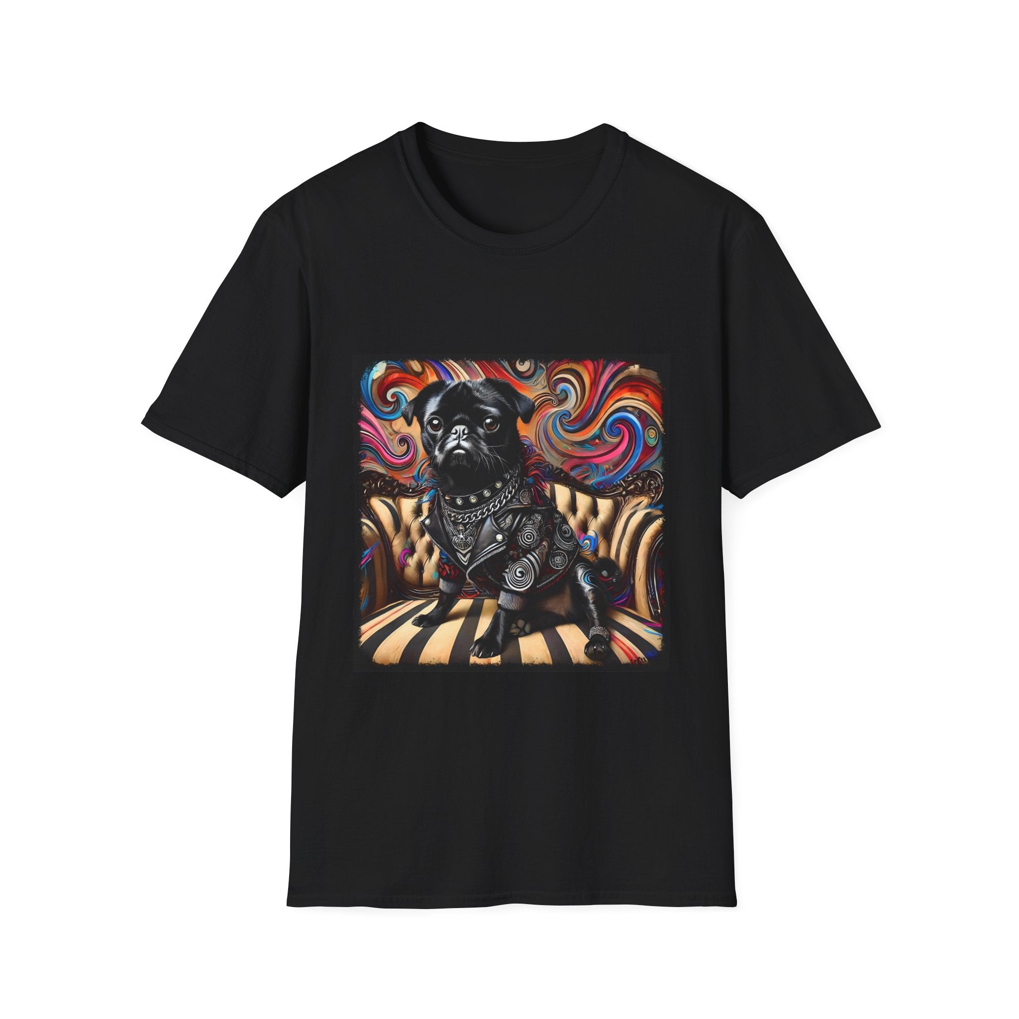 Pug Bold Rebel | Unisex Dog T-Shirt
