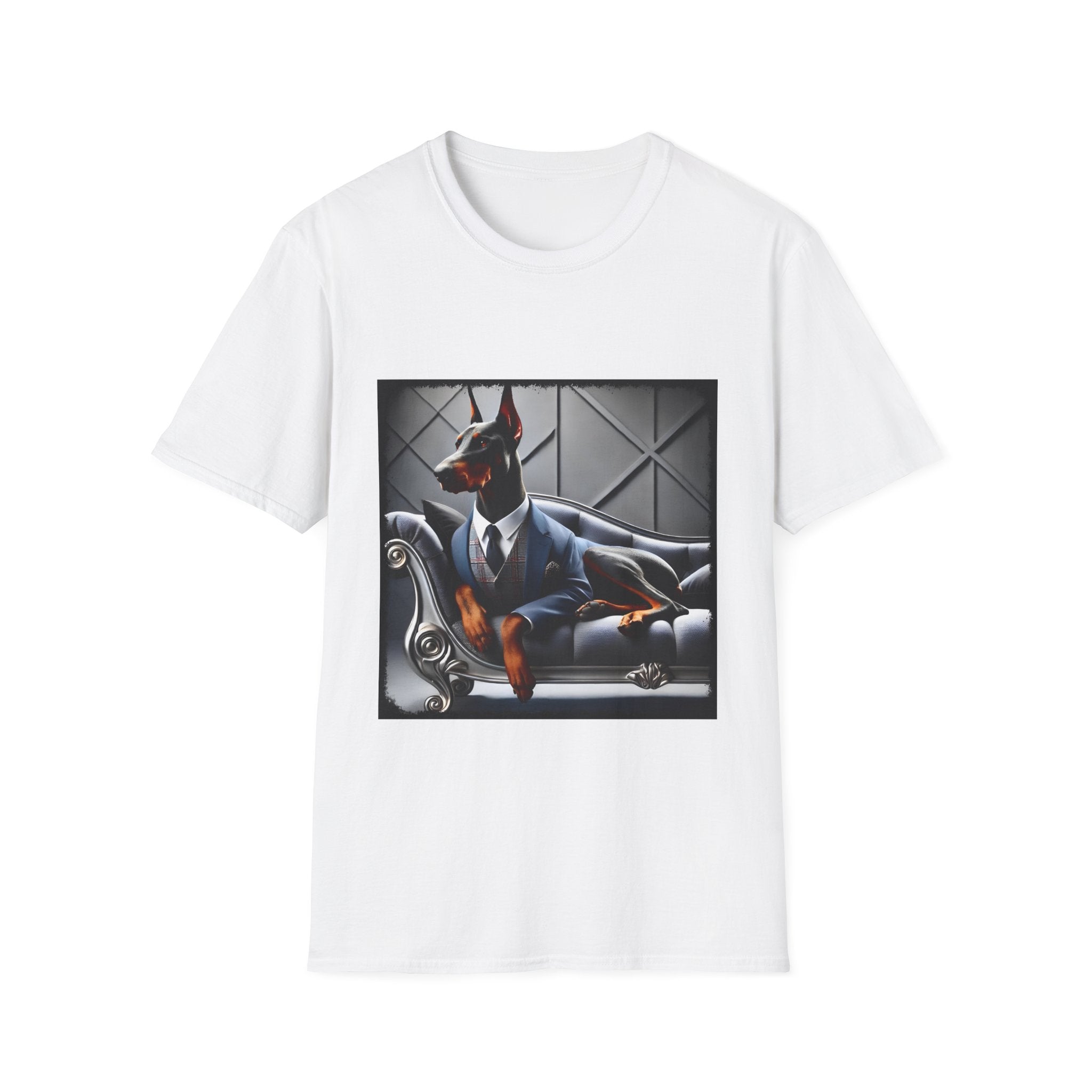 Doberman Pinscher Dapper Dude | Unisex Dog T-Shirt