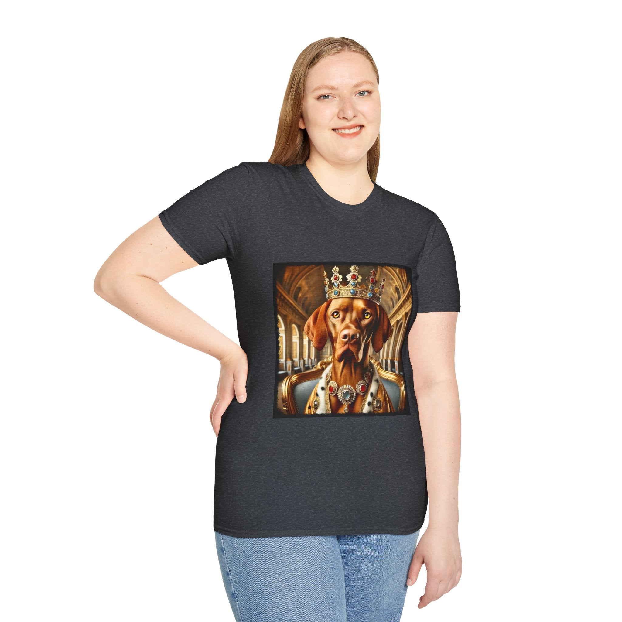 Vizsla King Supreme | Unisex Dog T-Shirt