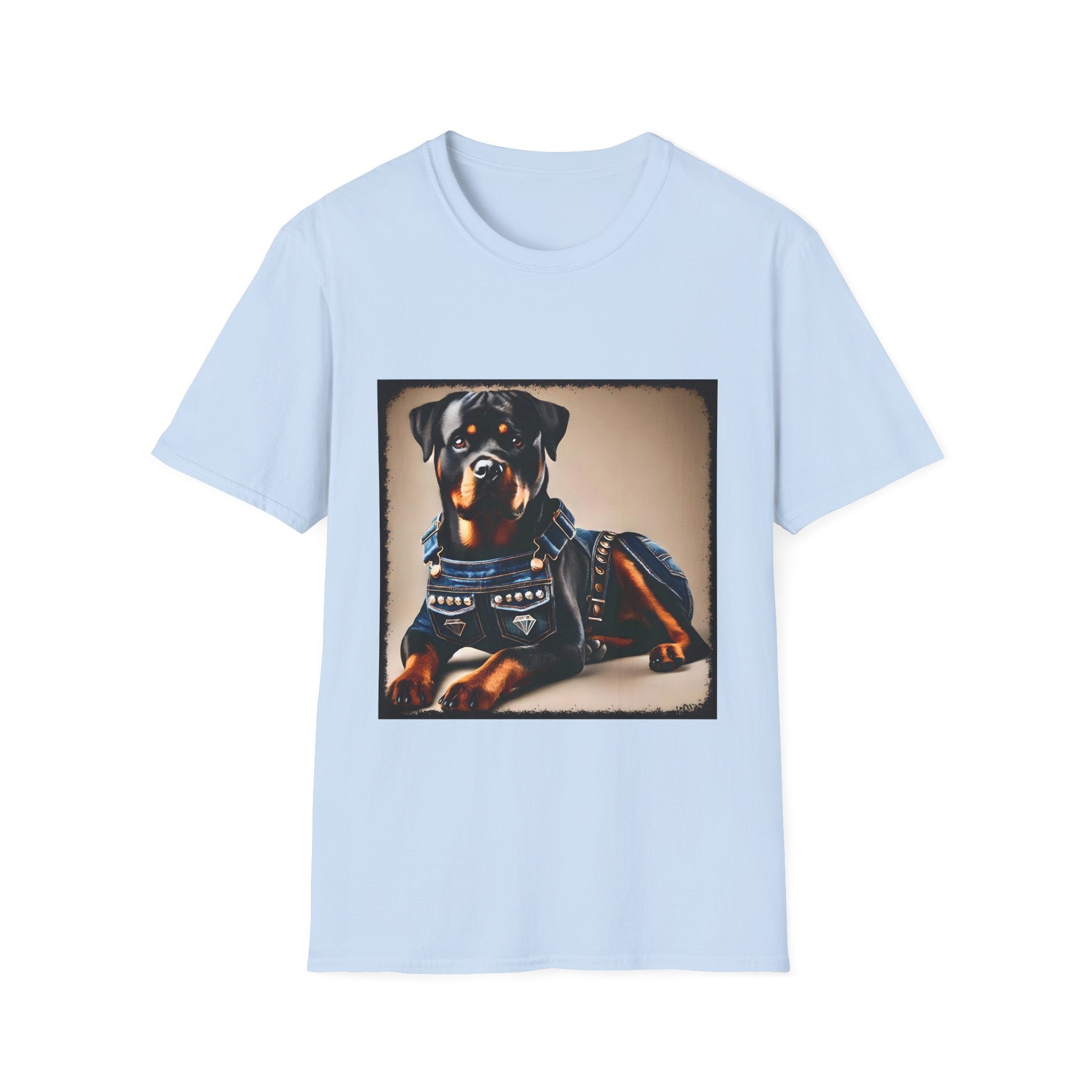 Rottweiler Denim Doll | Unisex Dog T-Shirt