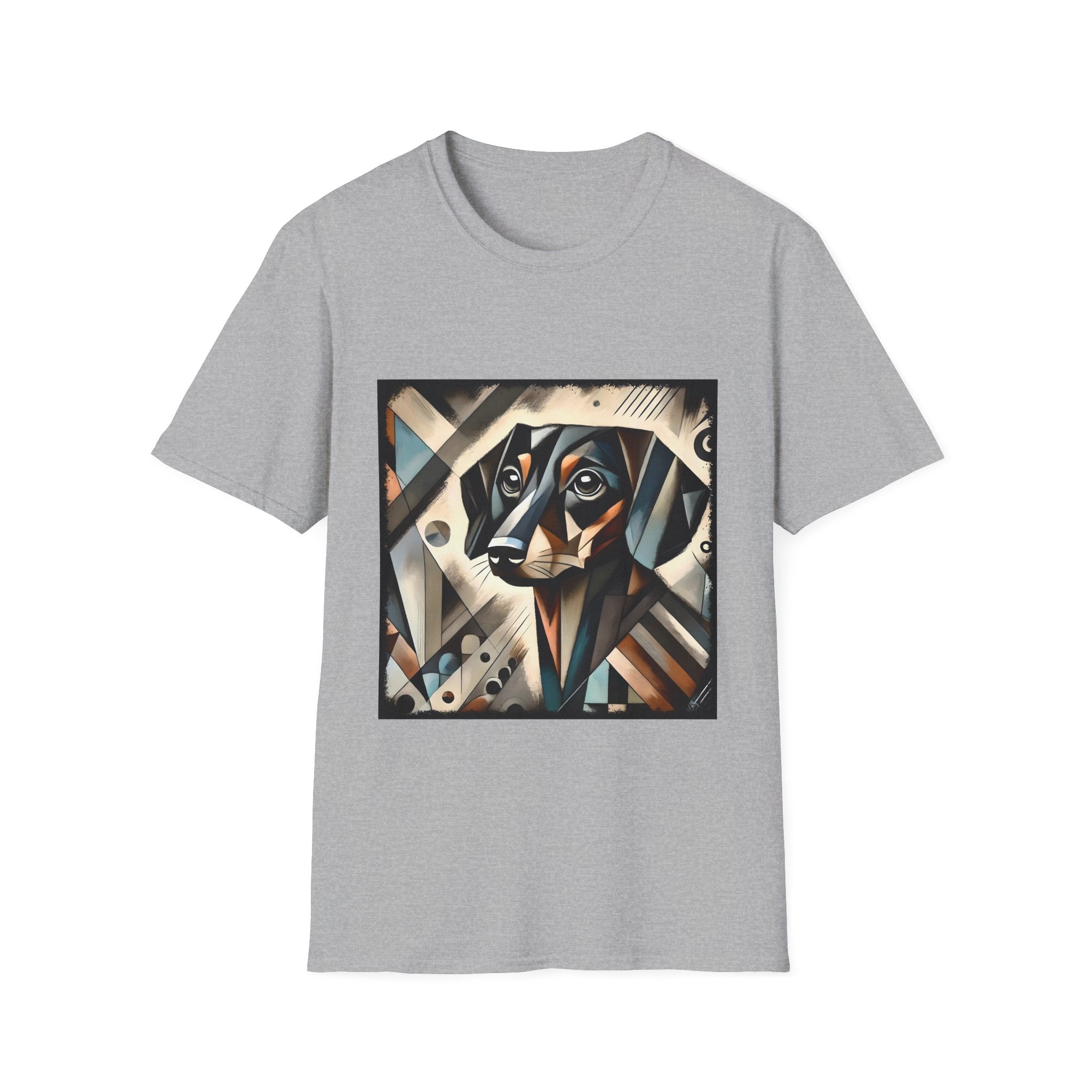 Dachshund Bold Geometric | Unisex Dog T-Shirt