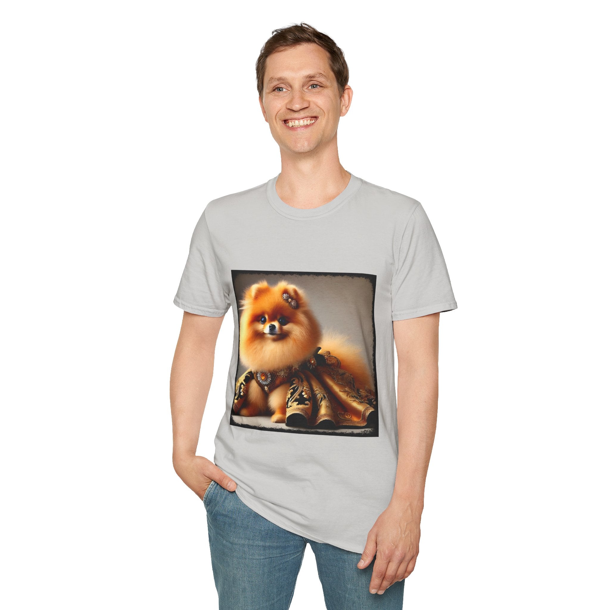 Pomeranian Golden Gal | Unisex Dog T-Shirt