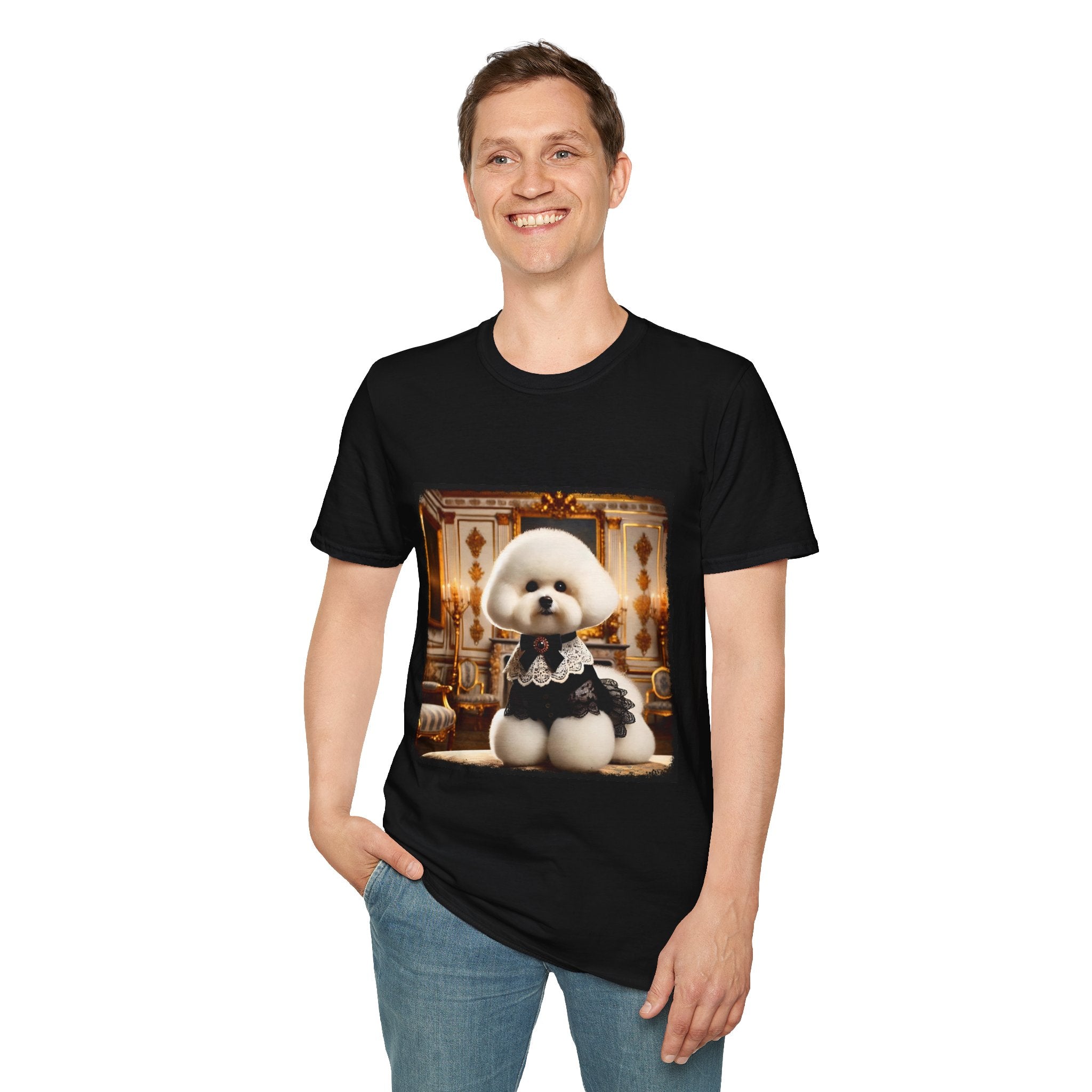 Bichon Frise Posh Paw | Unisex Dog T-Shirt