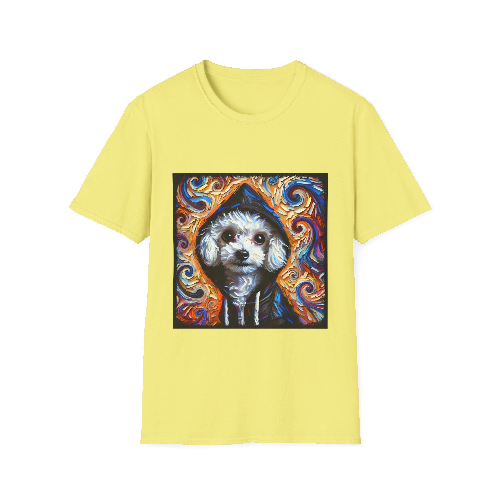 Poodle Bold Relaxed Swirl | Unisex Dog T-Shirt