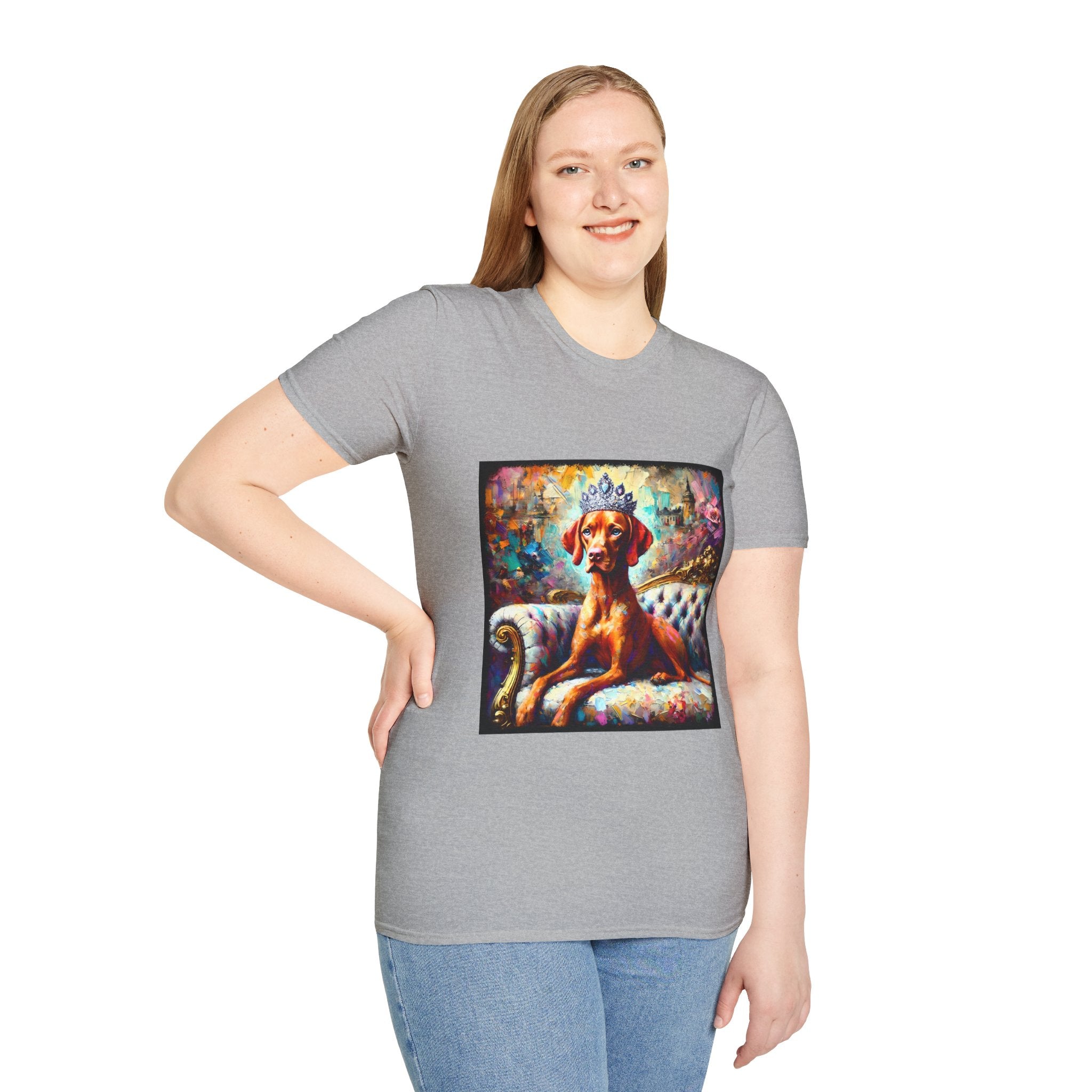 Vizsla Diamond Princess Classic | Unisex Dog T-Shirt