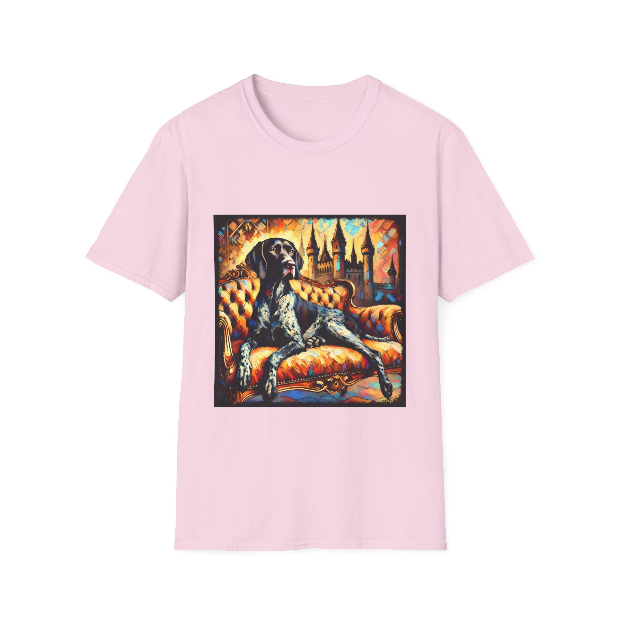 German Shorthaired Pointer Poised Bold Classic | Unisex Dog T-Shirt