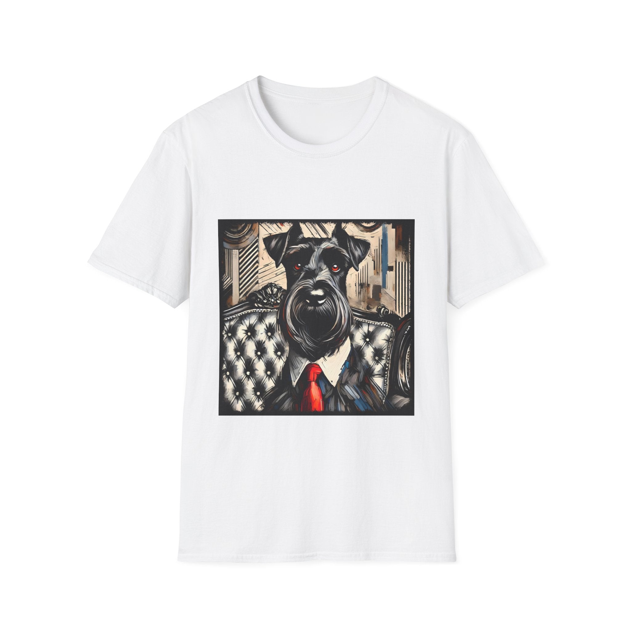 Schnauzer Bold Gentleman | Unisex Dog T-Shirt