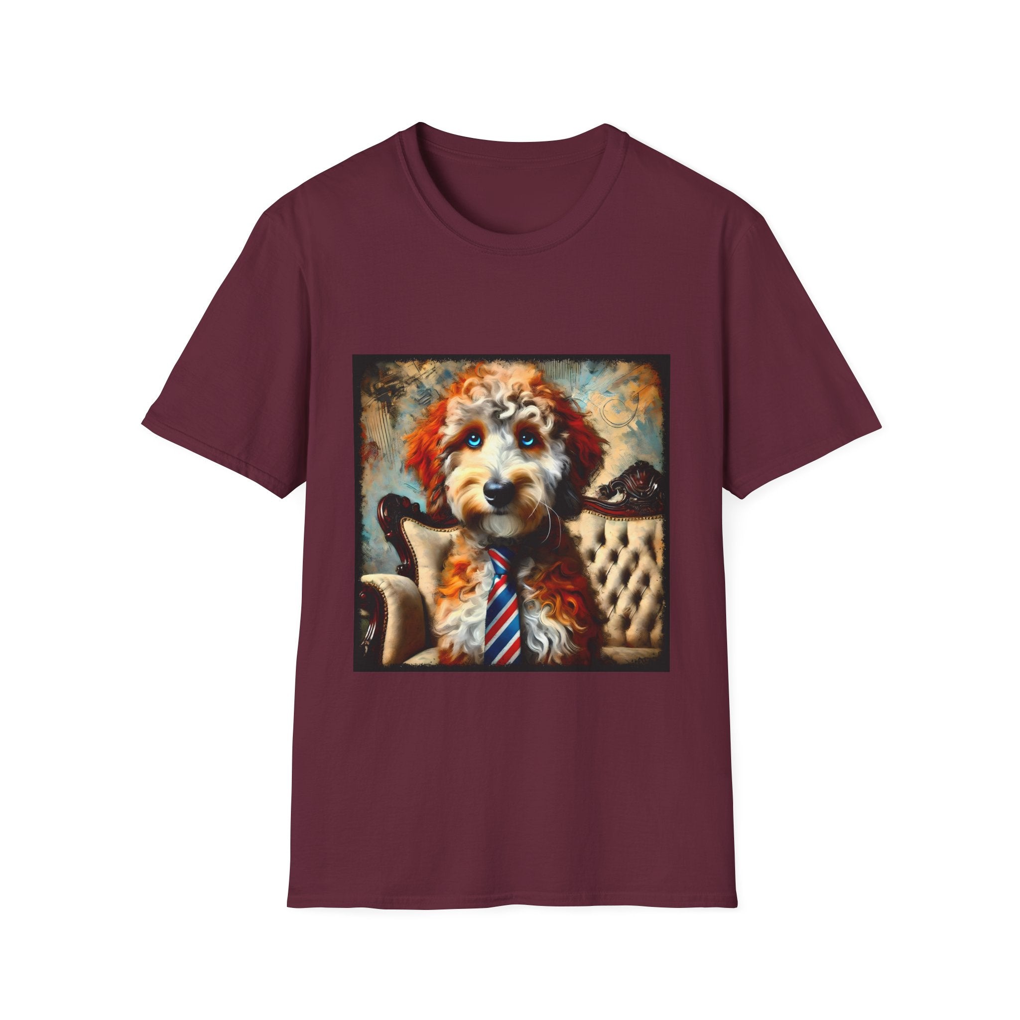 Aussiedoodle Blue Eyed Boy | Unisex Dog T-Shirt