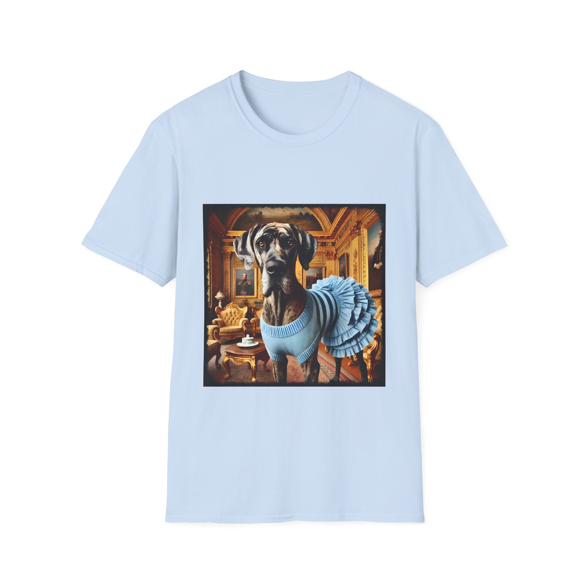 Great Dane Brindle Billionaire | Unisex Dog T-Shirt