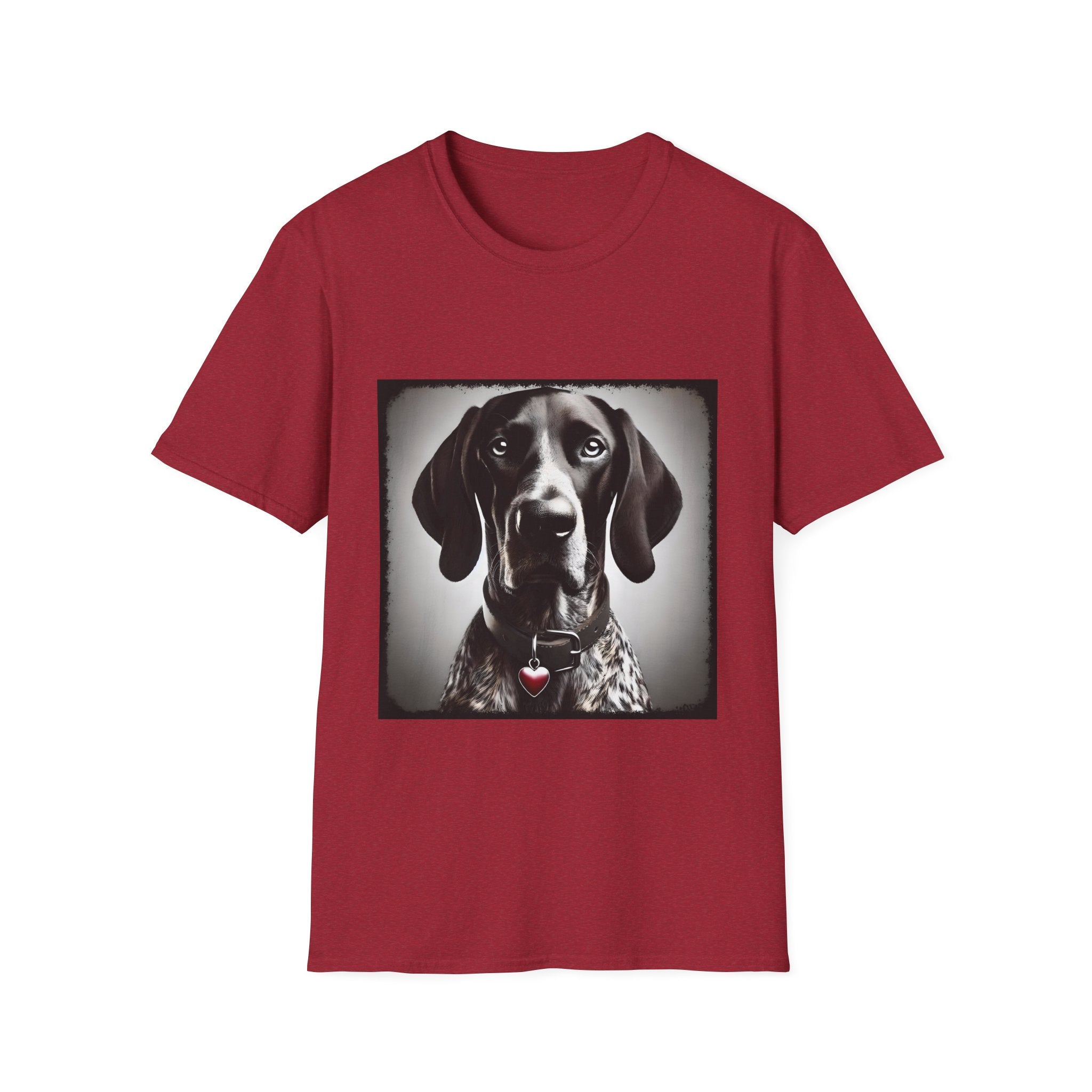 German Shorthaired Pointer Heart Bandit | Unisex Dog T-Shirt