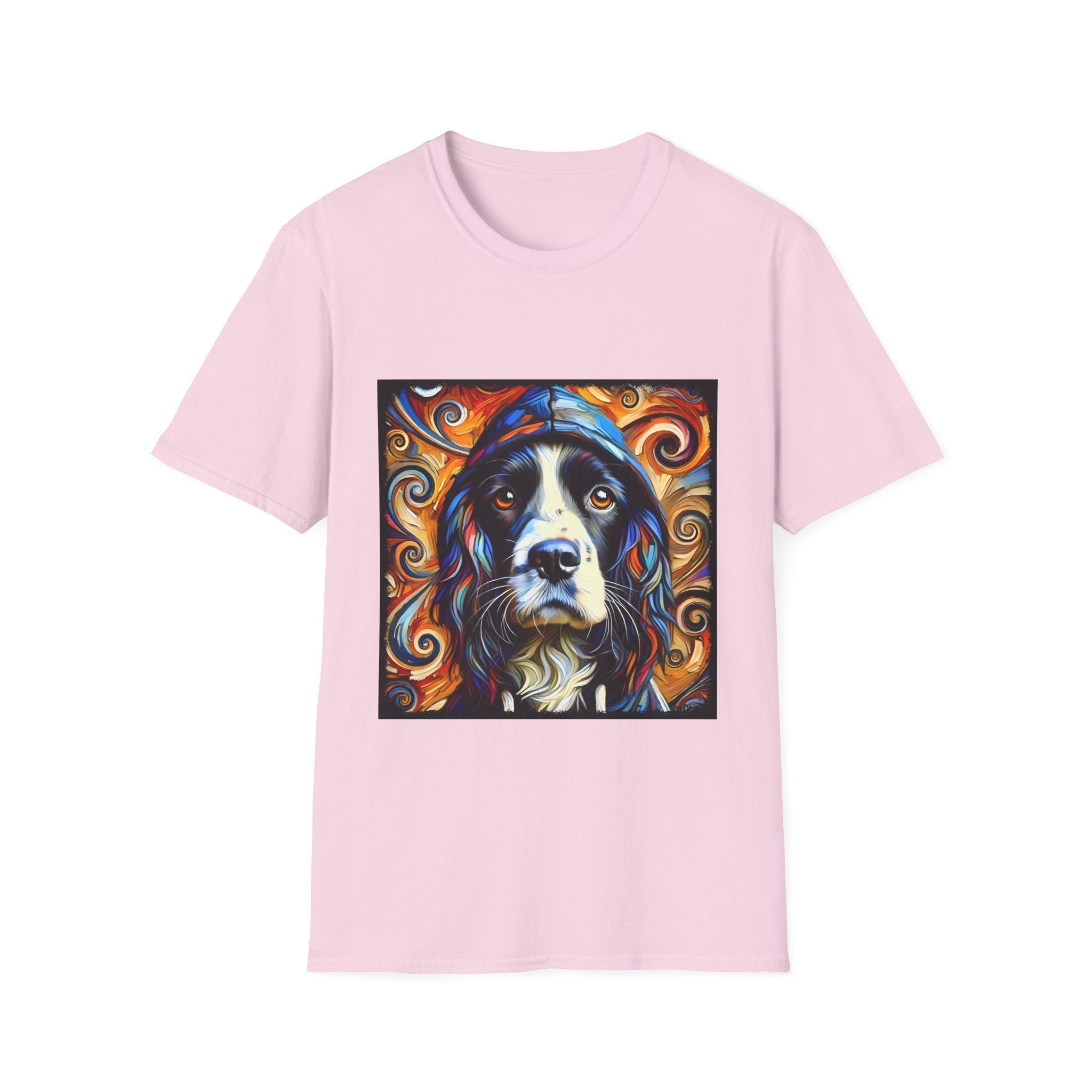English Springer Spaniel Relaxed Swirl | Unisex Dog T-Shirt