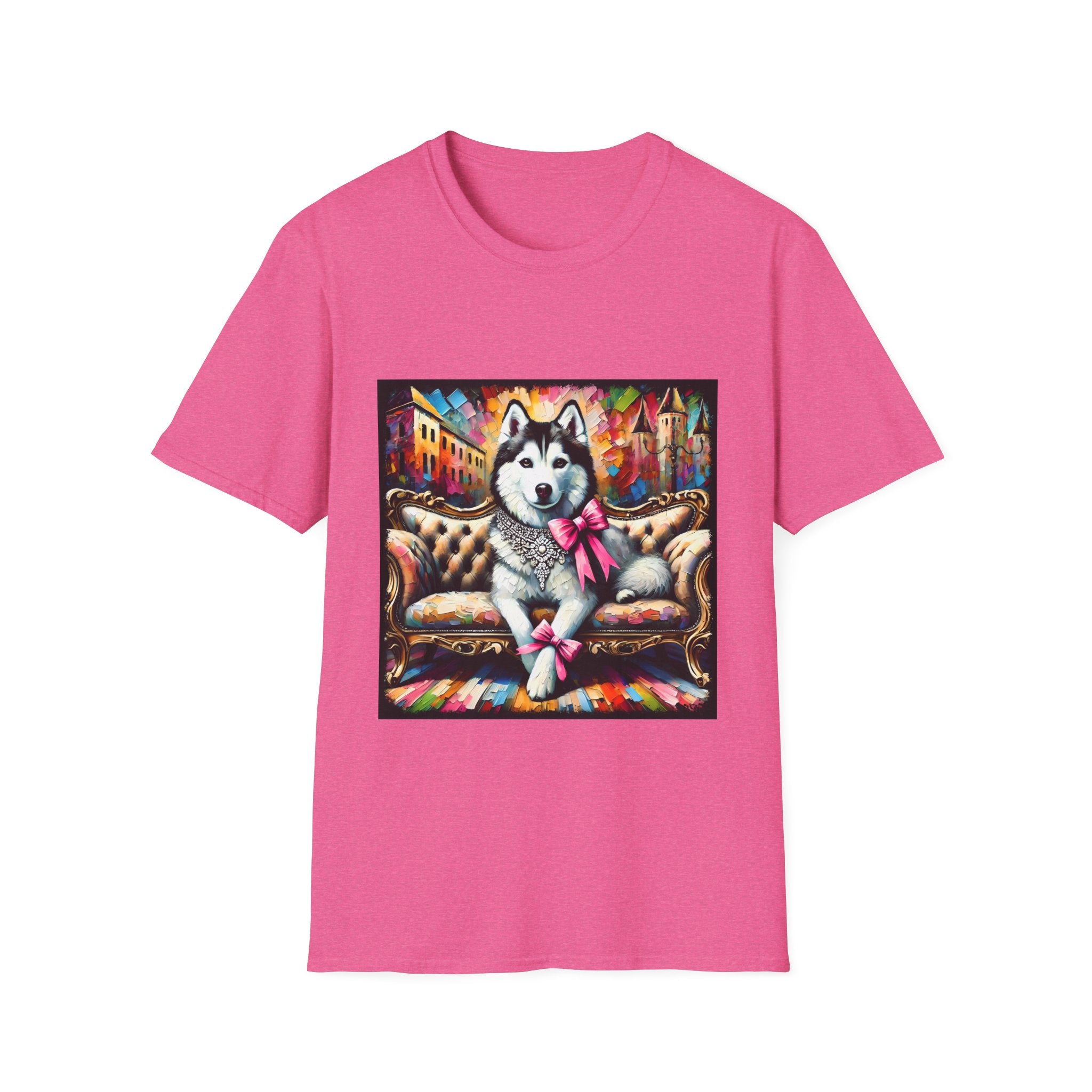 Siberian Husky Diamond Princess Classic | Unisex Dog T-Shirt