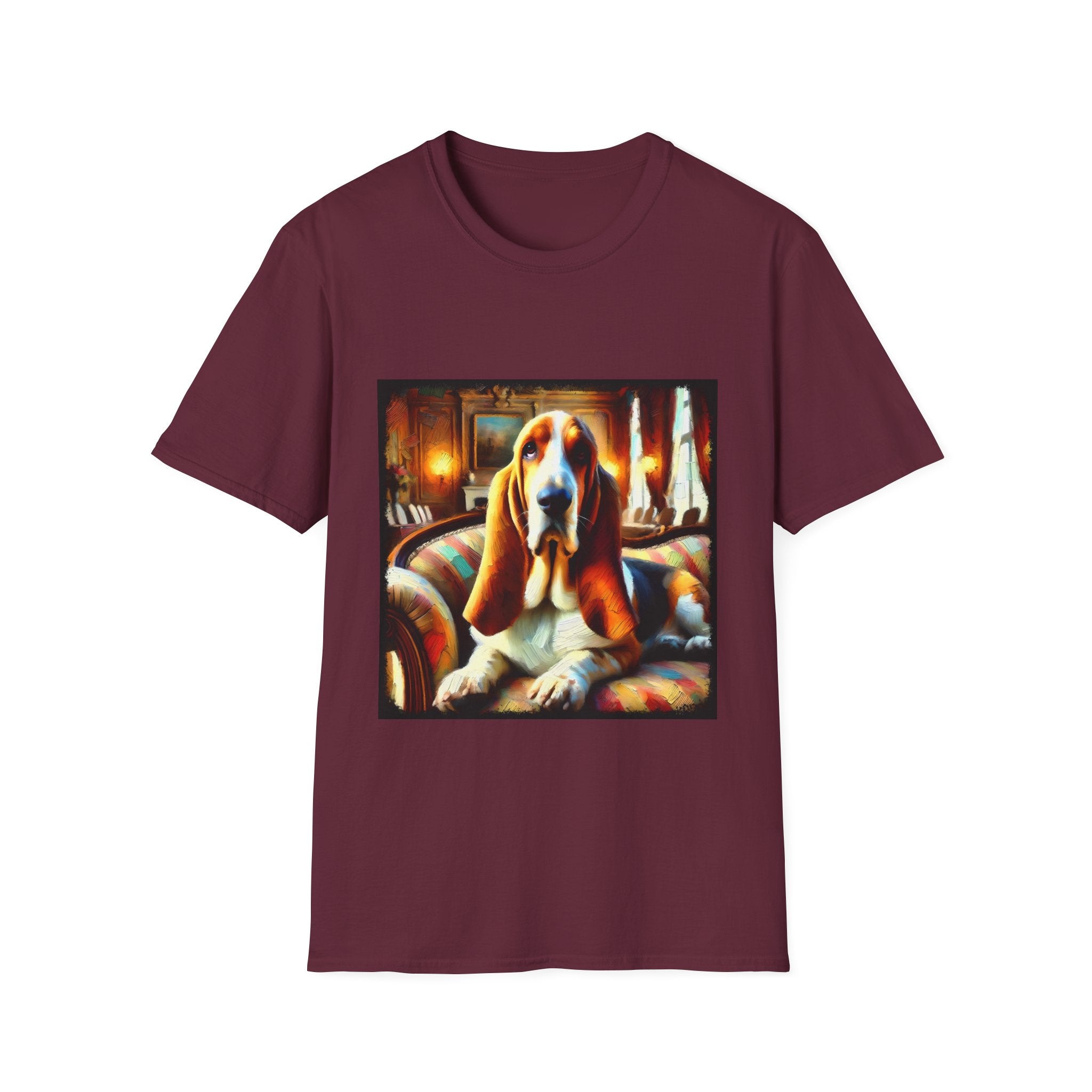 Basset Hound Warm Classic | Unisex Dog T-Shirt