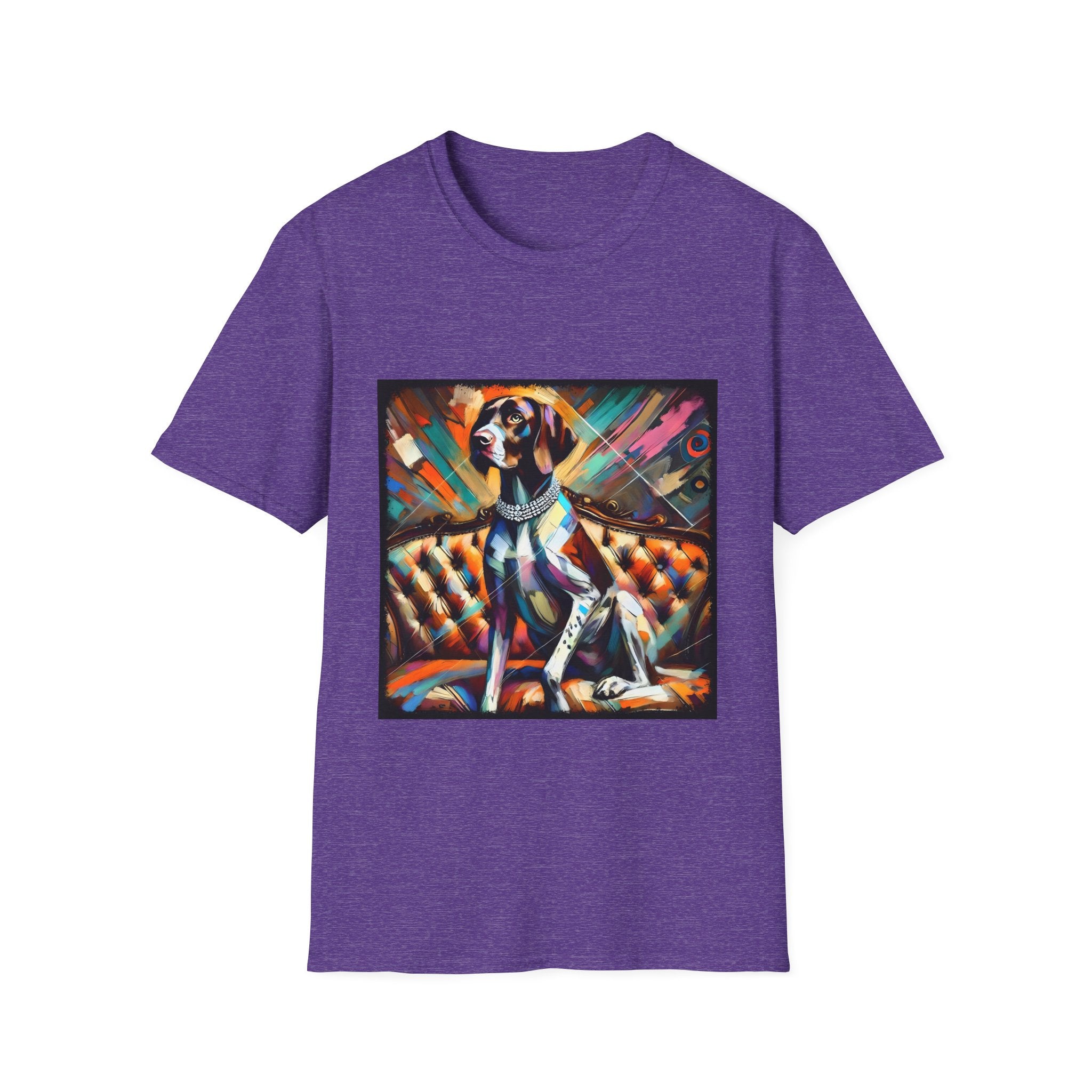 German Shorthaired Pointer Bold Diamond Classic | Unisex Dog T-Shirt