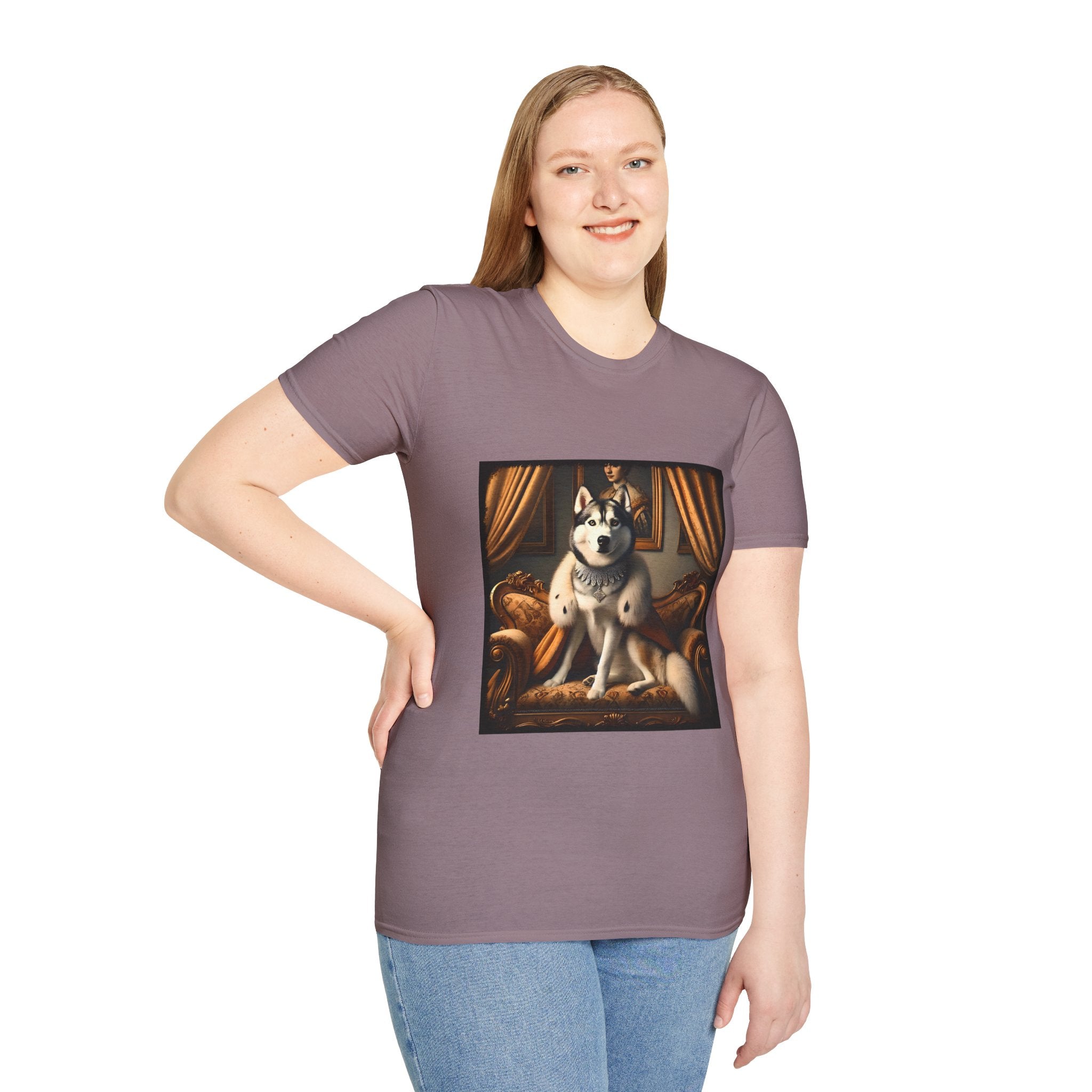 Siberian Husky Diamond Princess | Unisex Dog T-Shirt