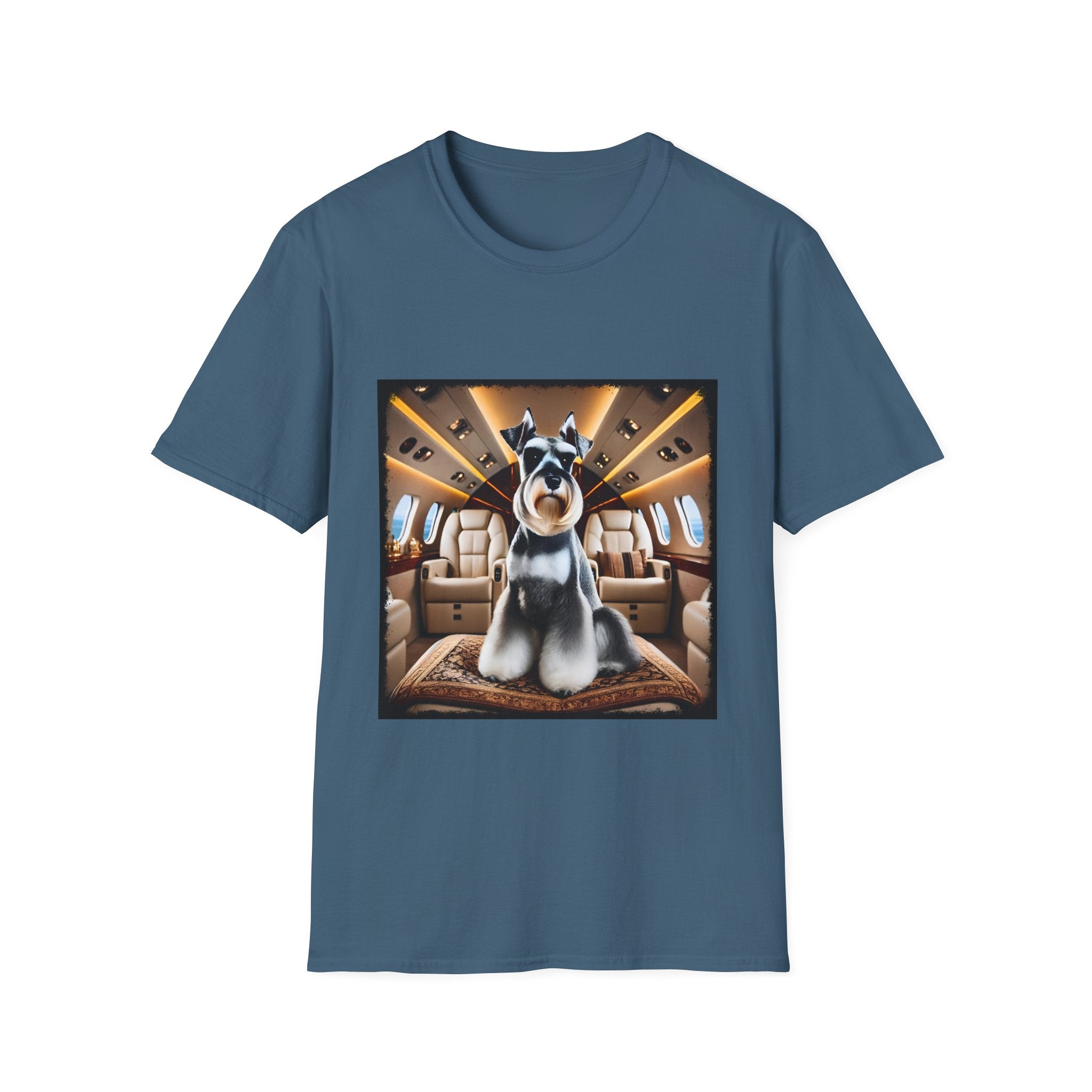 Schnauzer Jet Setter | Unisex Dog T-Shirt