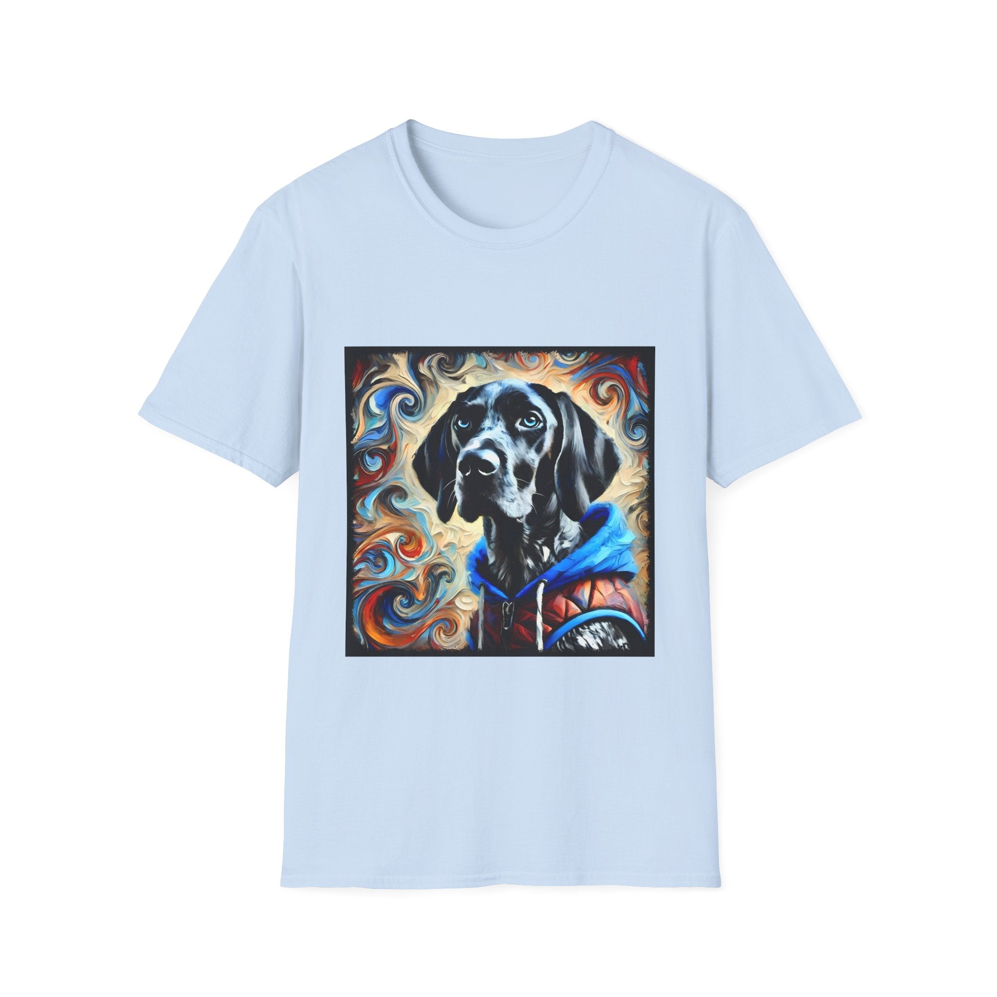 German Shorthaired Pointer Urban Swirl | Unisex Dog T-Shirt