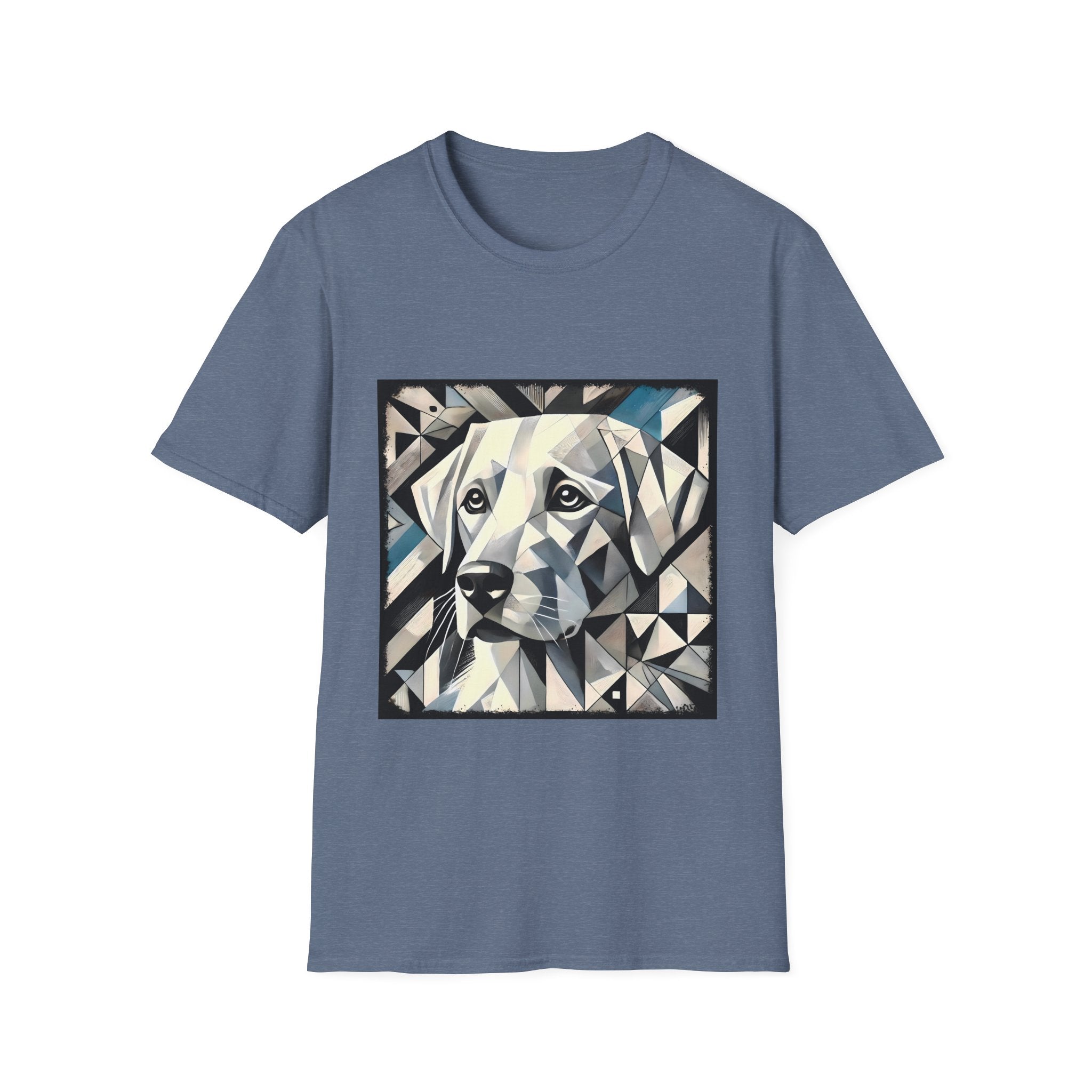 Labrador Retriever White Geometric | Unisex Dog T-Shirt