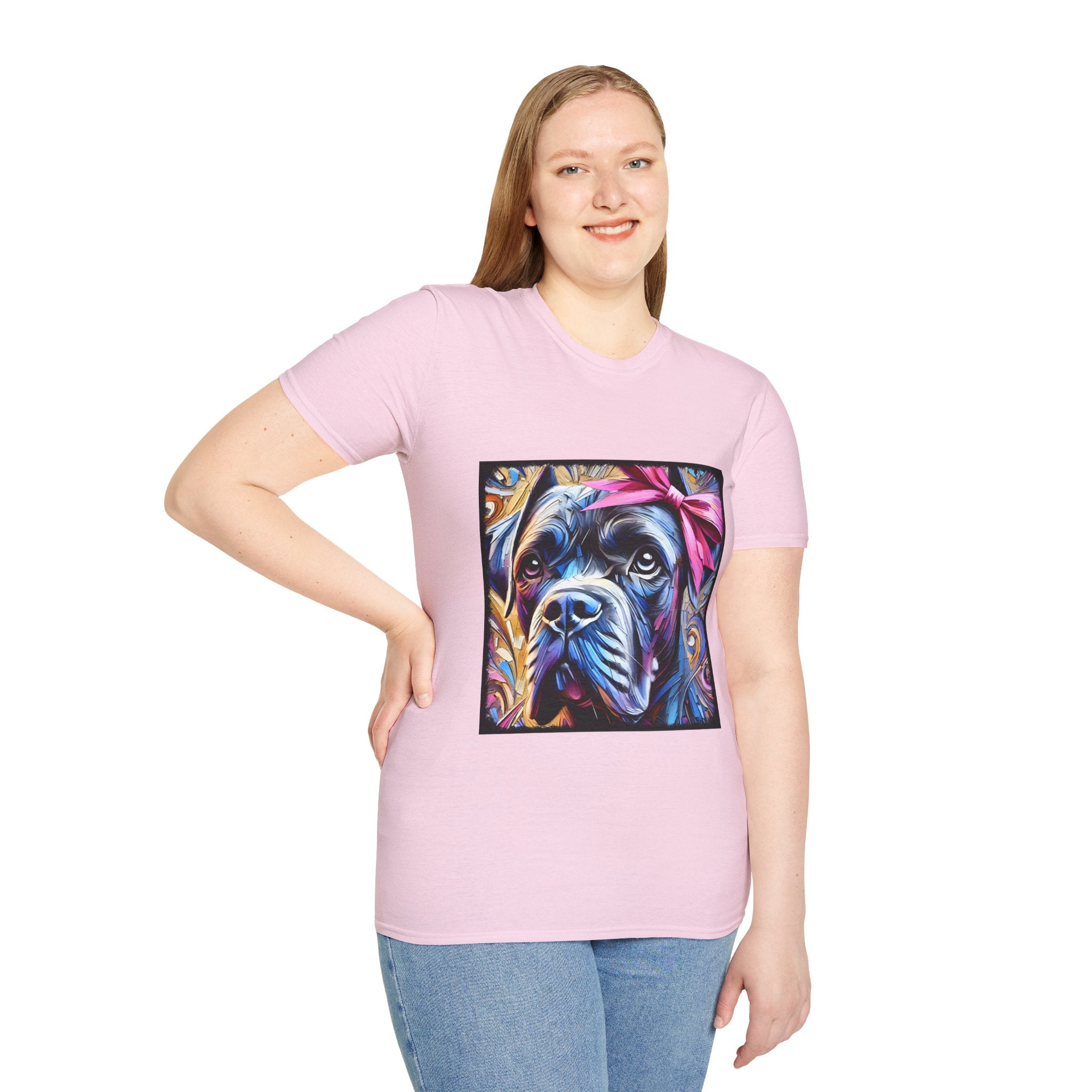 Cane Corso Beautiful Blue Swirl | Unisex Dog T-Shirt