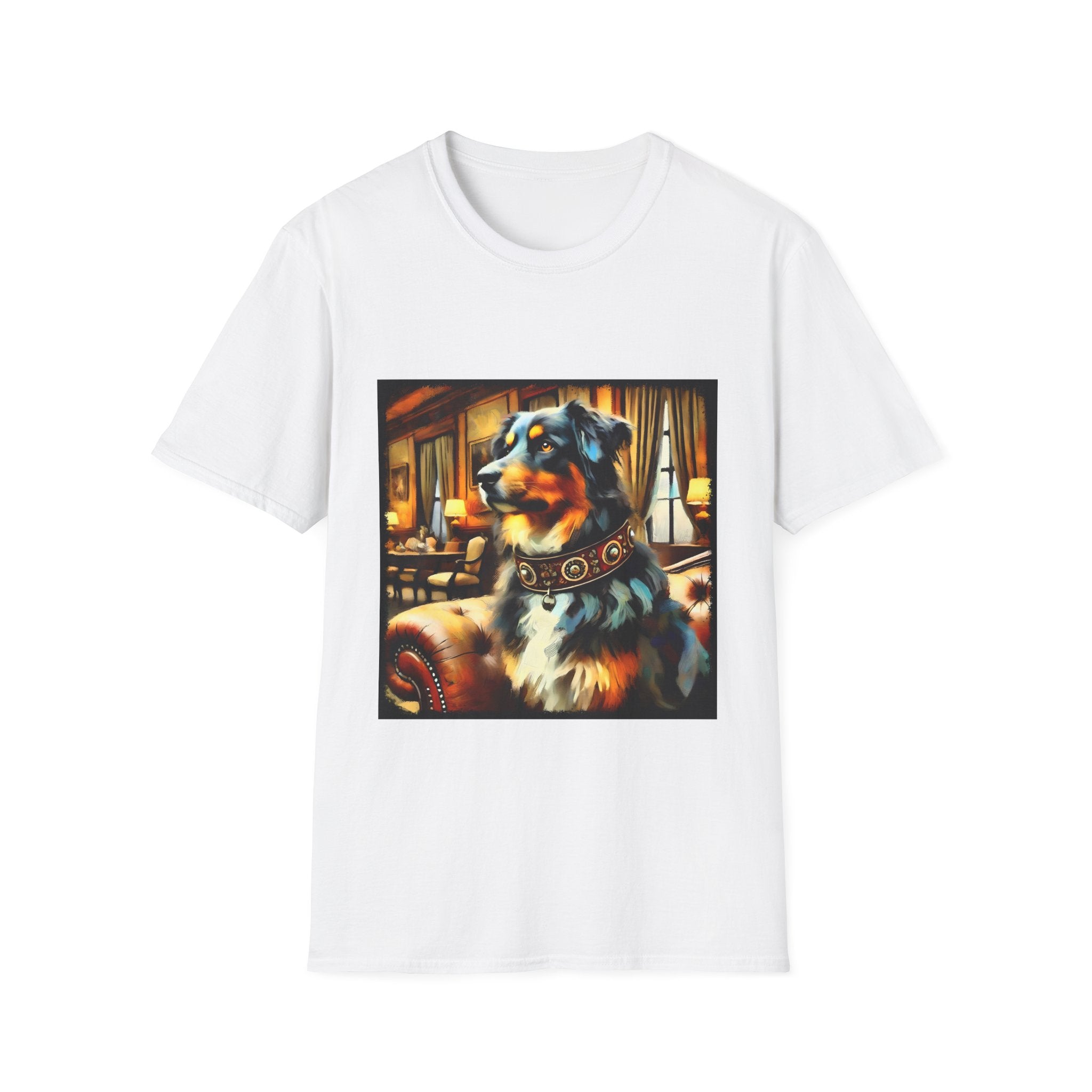 Australian Shepherd Bold Collar Classic | Unisex Dog T-Shirt