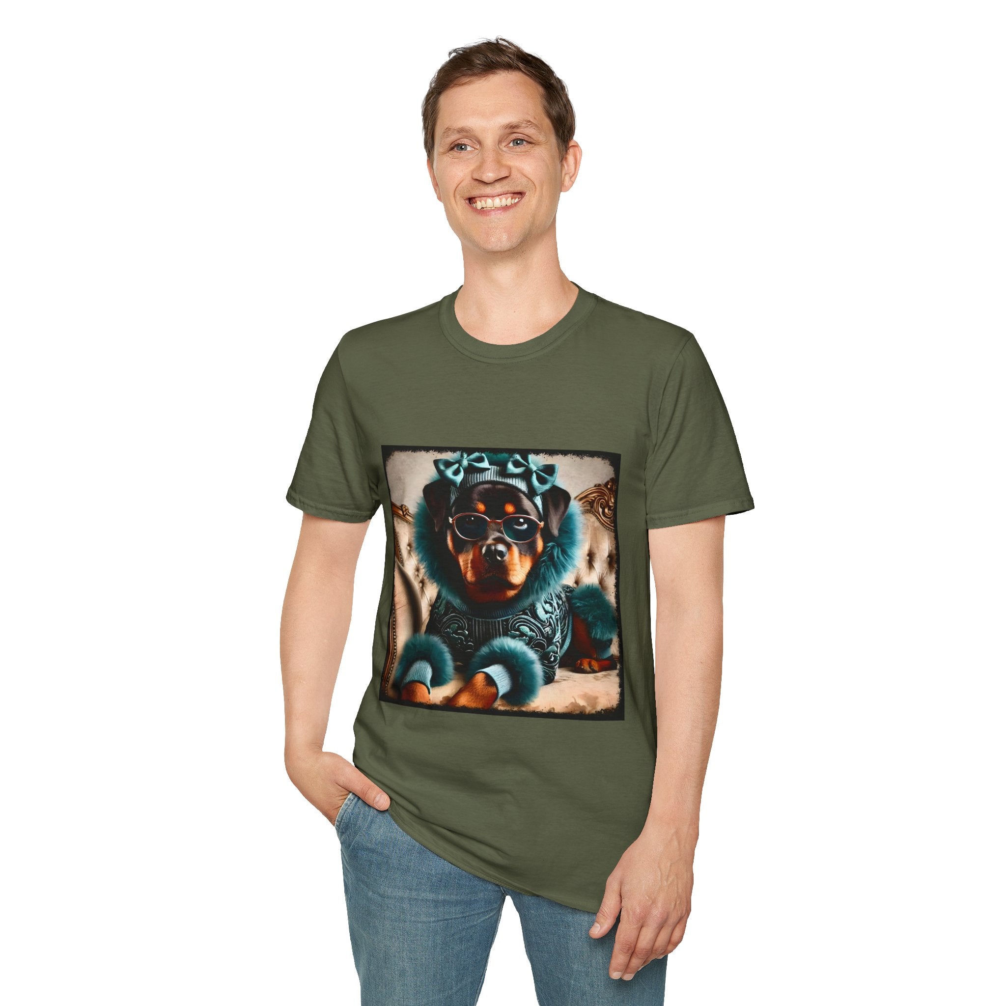 Rottweiler Bad Babe | Unisex Dog T-Shirt