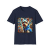 Yorkshire Terrier Metro Swirl | Unisex Dog T-Shirt