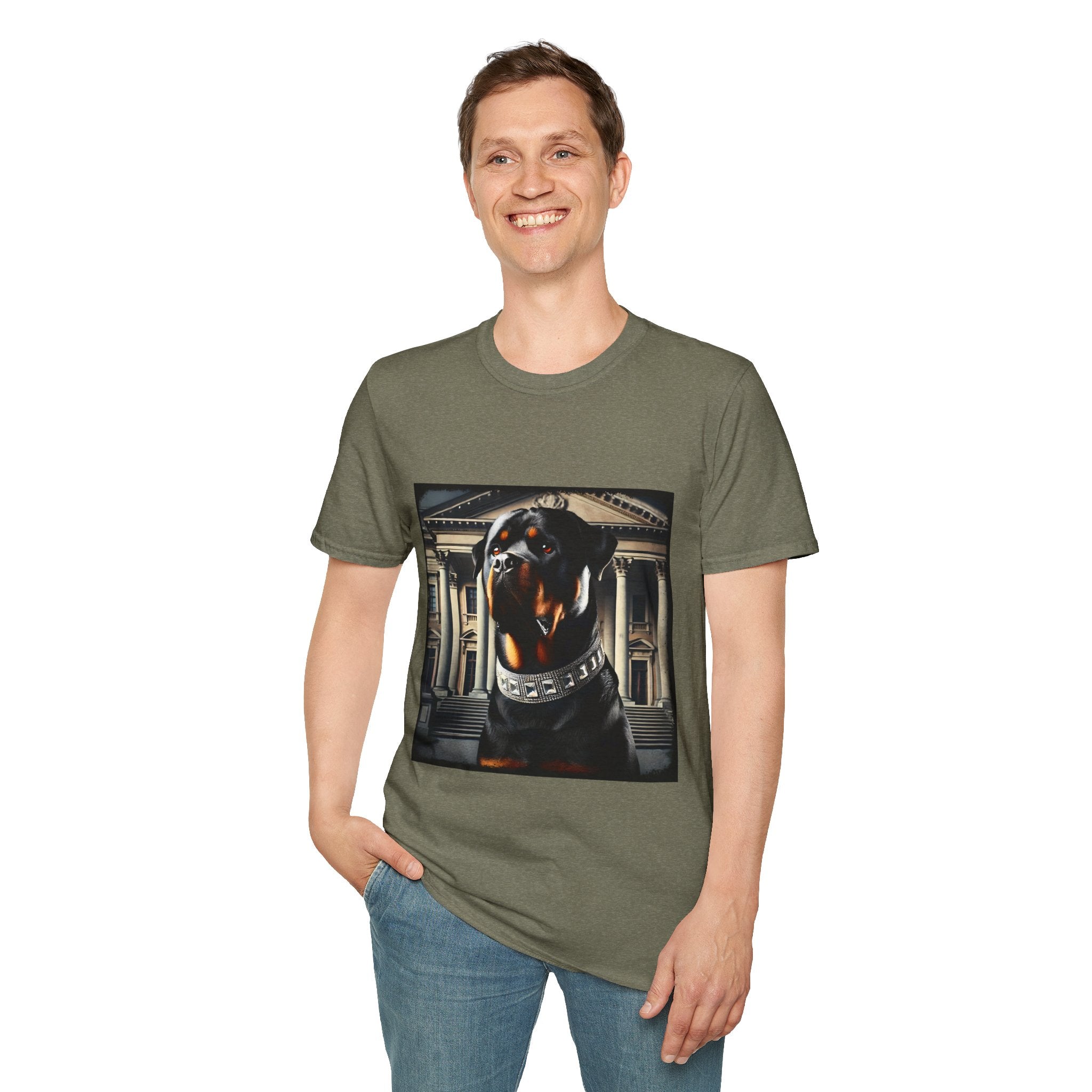Rottweiler Diamond Sentinel | Unisex Dog T-Shirt