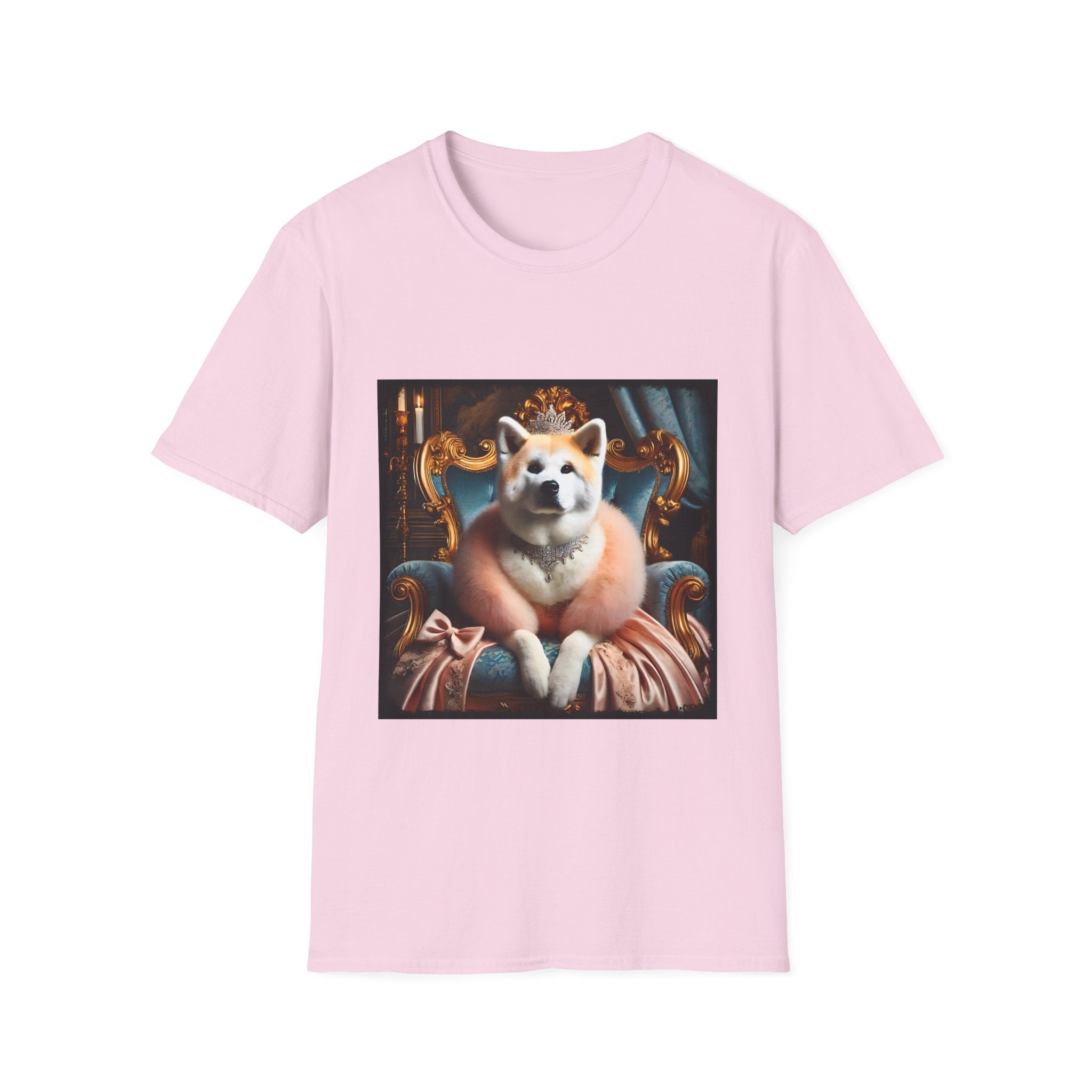 Akita Pink Princess | Unisex Dog T-Shirt
