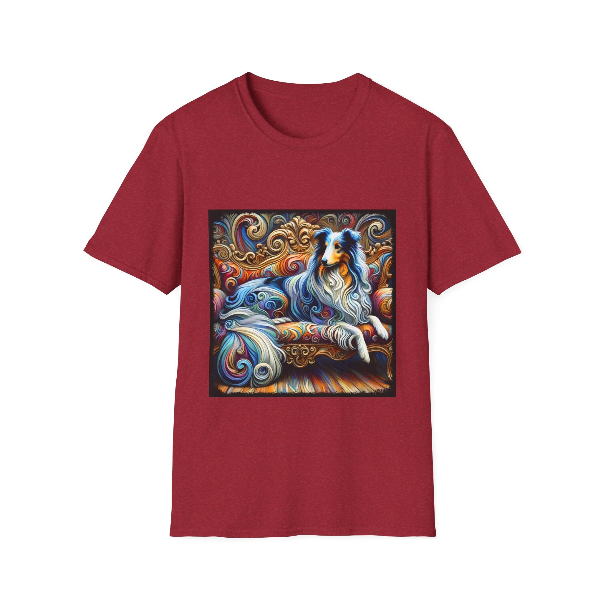 Collie Stunning Swirl | Unisex Dog T-Shirt
