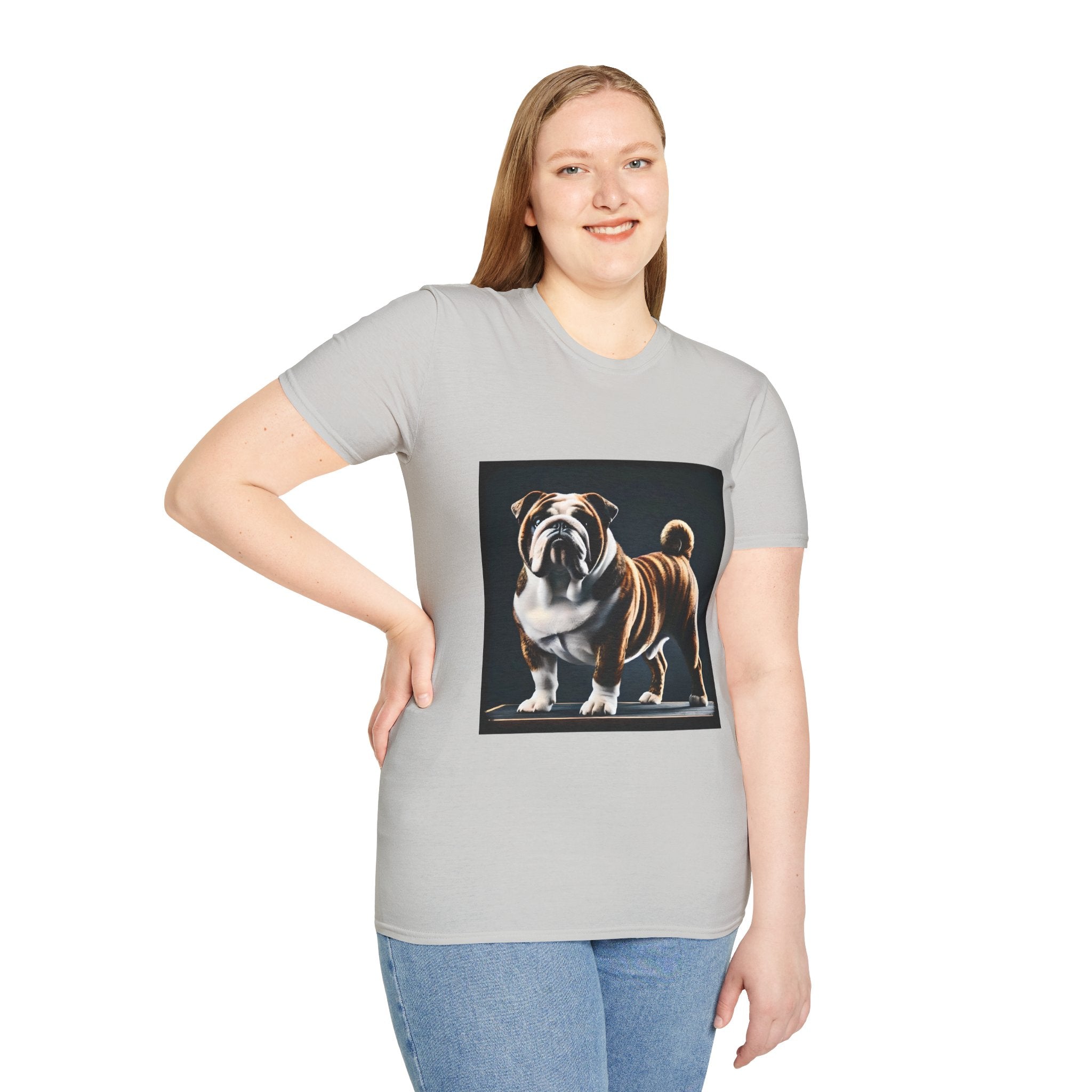 Bulldog On Display | Unisex Dog T-Shirt
